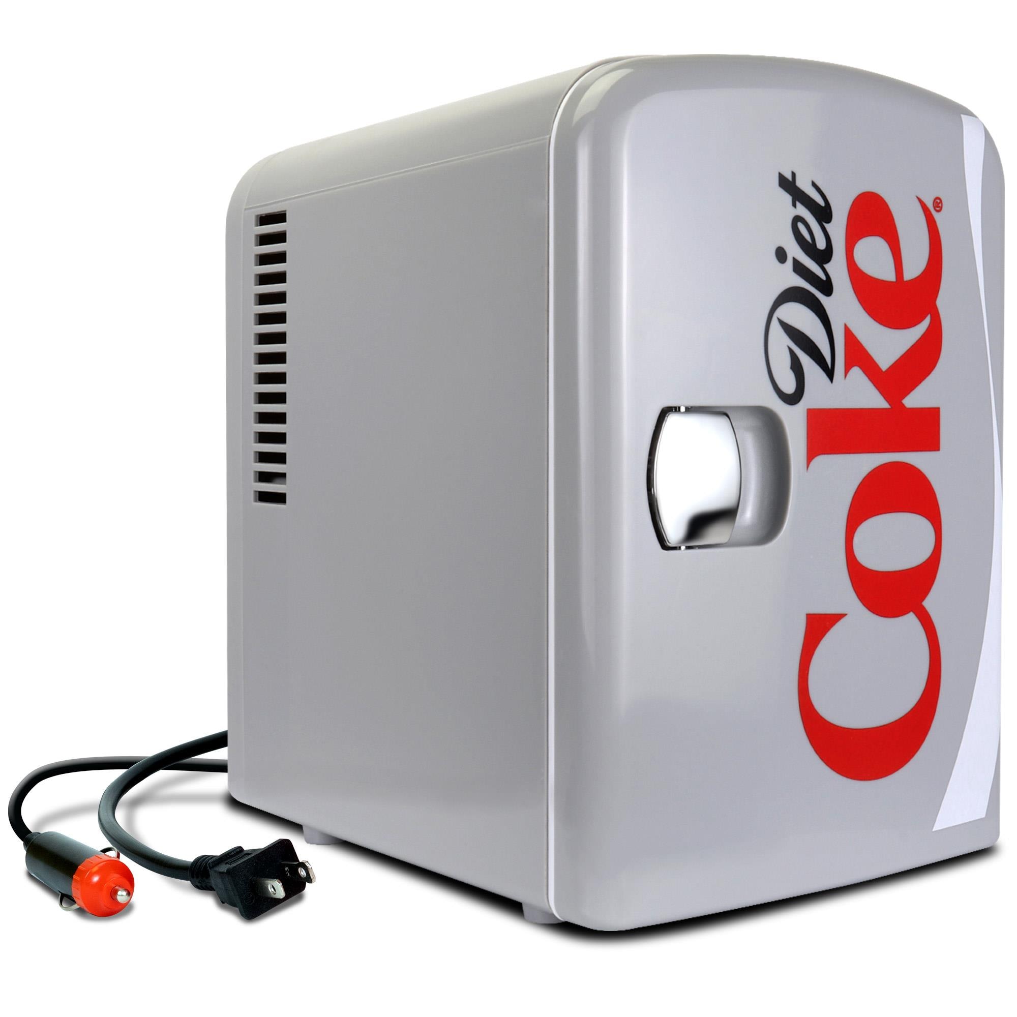 Coca Cola Diet Coke Mini Fridge | 6 Can | Cooler and Warmer