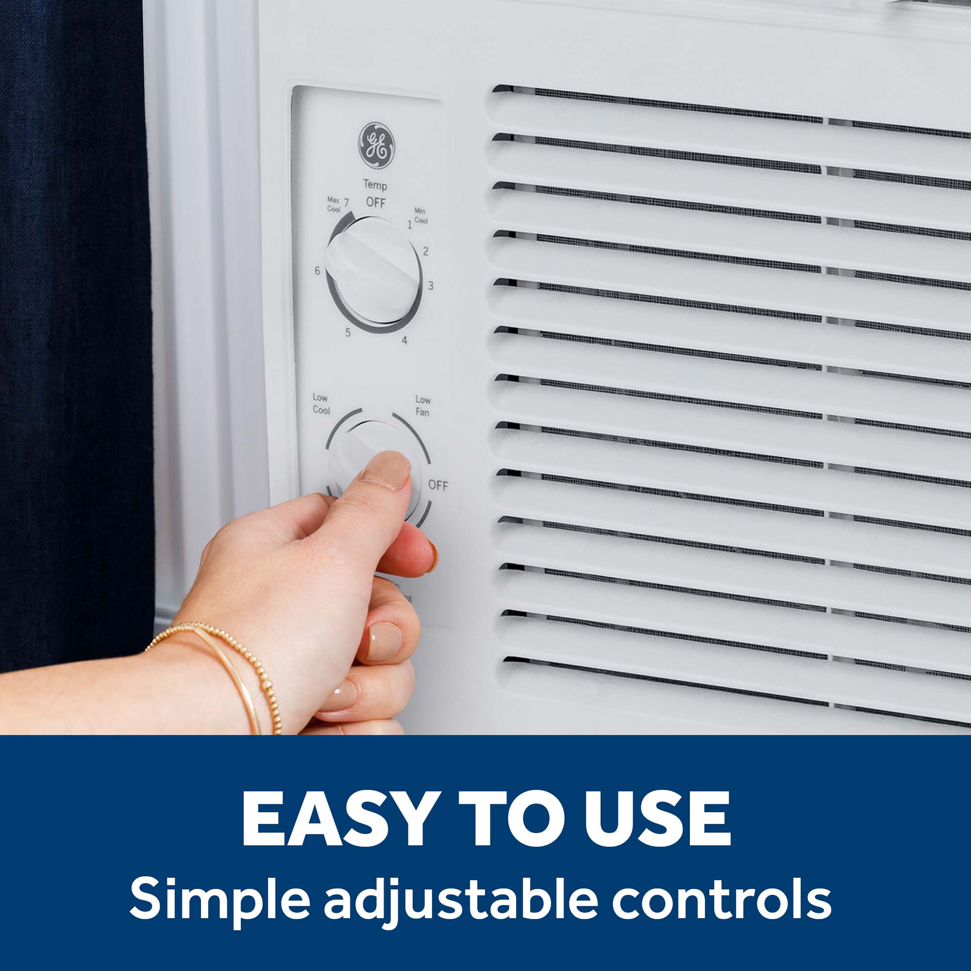 GE 150-sq ft Window Air Conditioner (115-Volt, 5000-BTU)