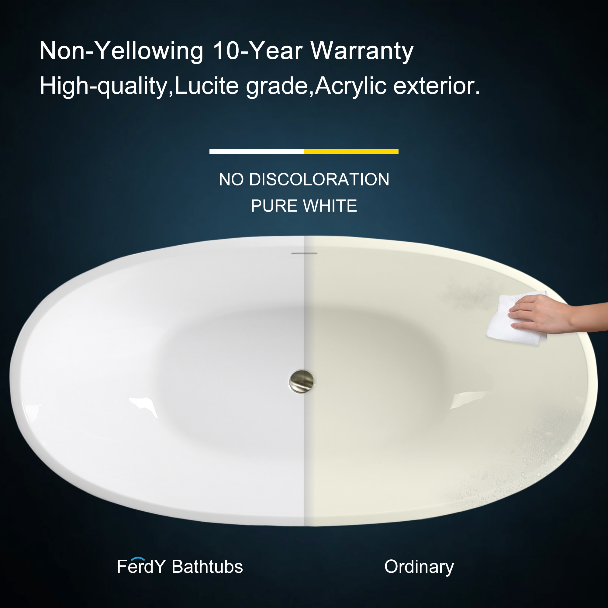 FerdY FERDY-02576-1645-BN bathtubs - View #9