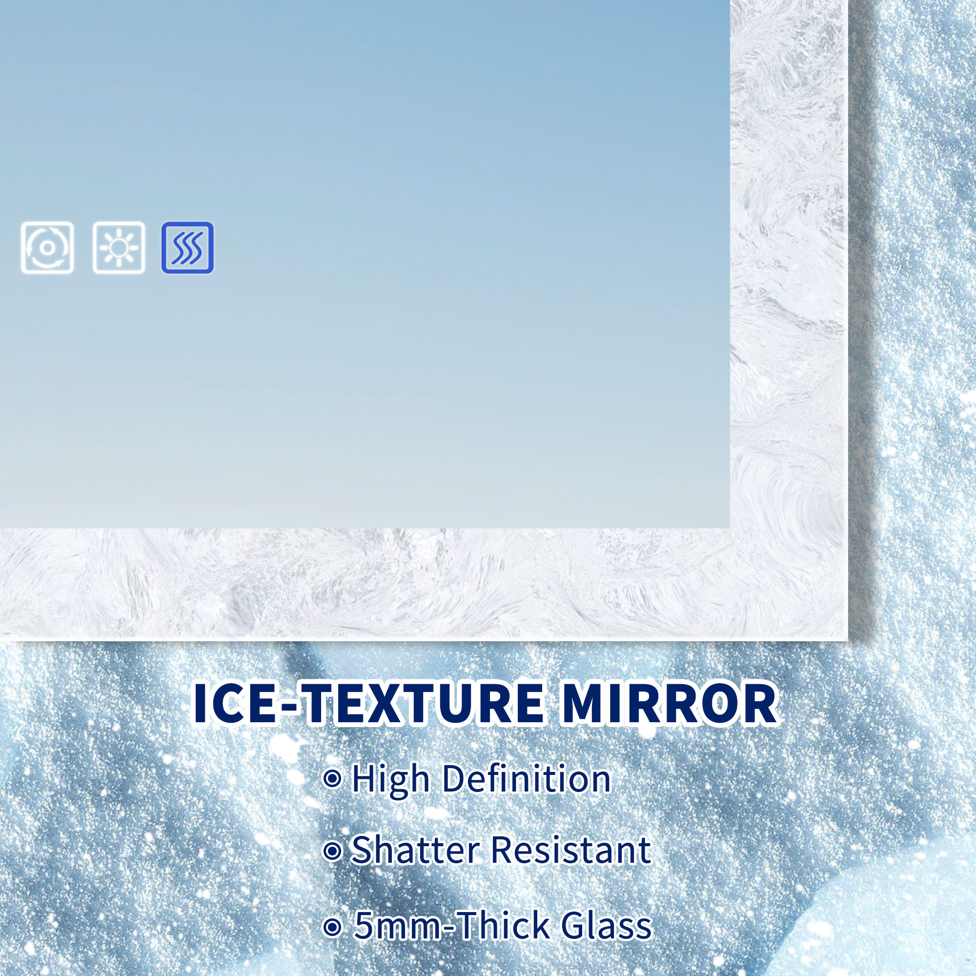 ExBrite EXBM4032V14BLX Framed-Bath-Mirrors - View #11