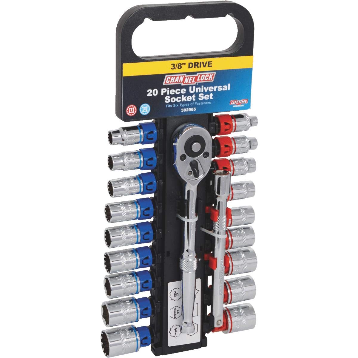 CHANNELLOCK 20pc Univ Socket Set #302965