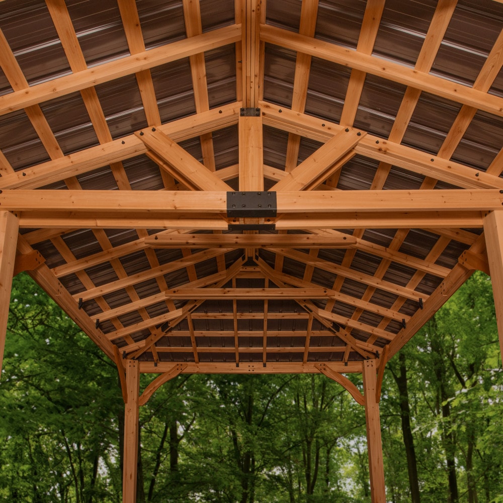 Backyard Discovery 2406032COM Wood-Resin-Gazebos - View #8