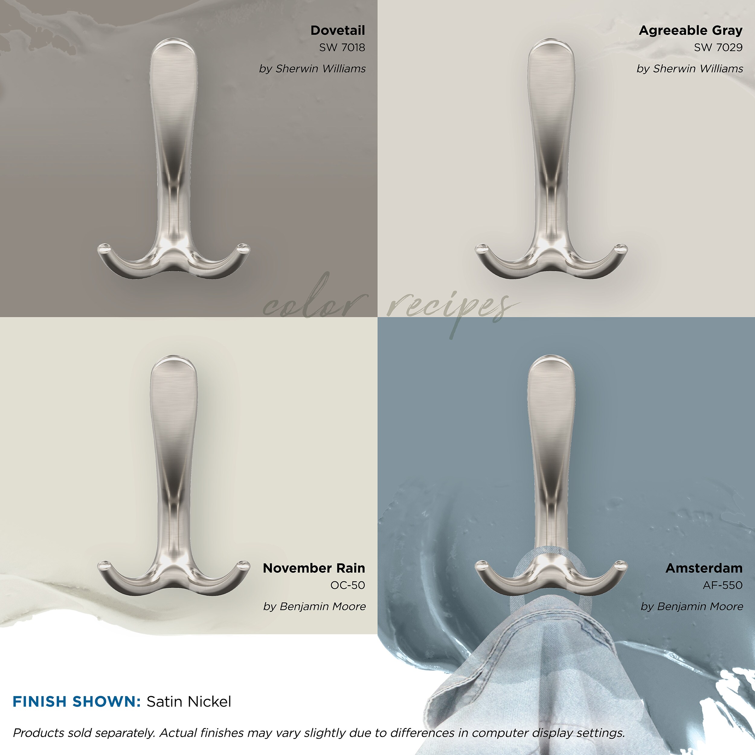 Amerock HBX37013G10 Decorative-Wall-Hooks - View #7