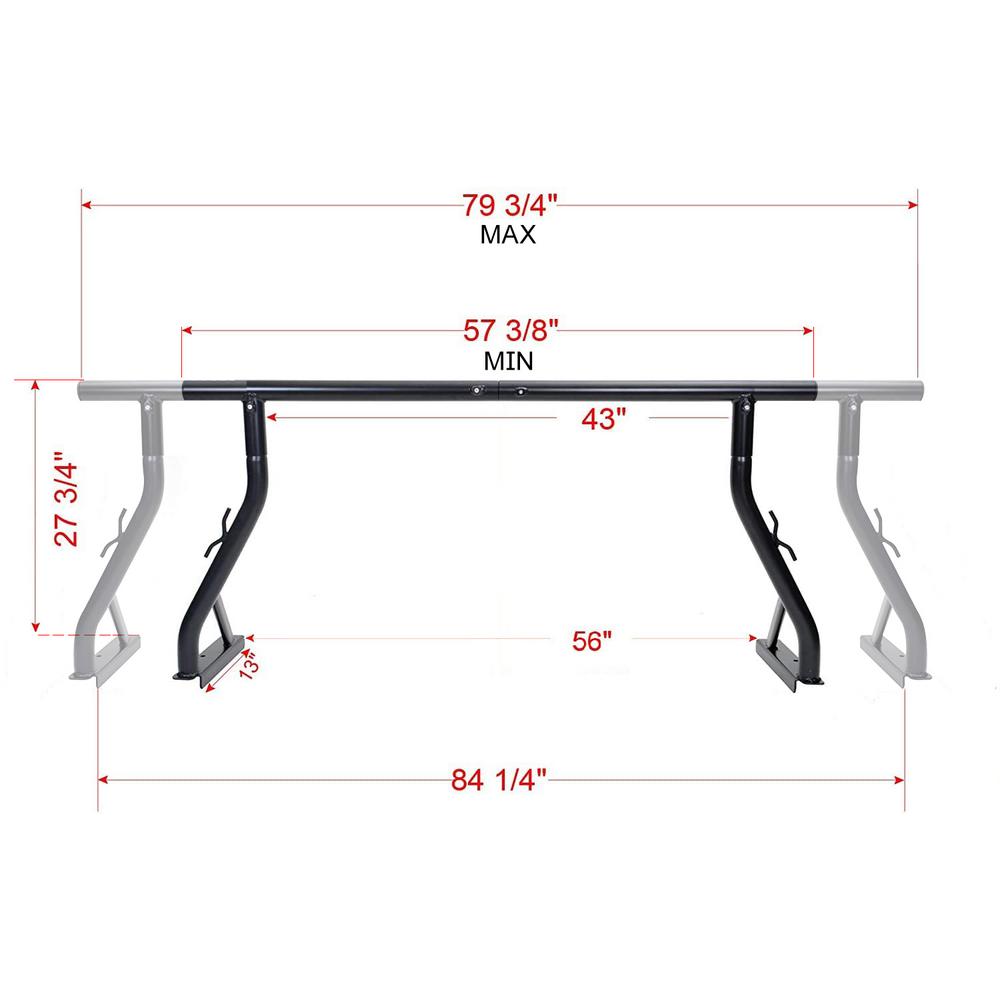 CALHOME PICKUPRACK-FLAT-K Truck-Accessories - View #4