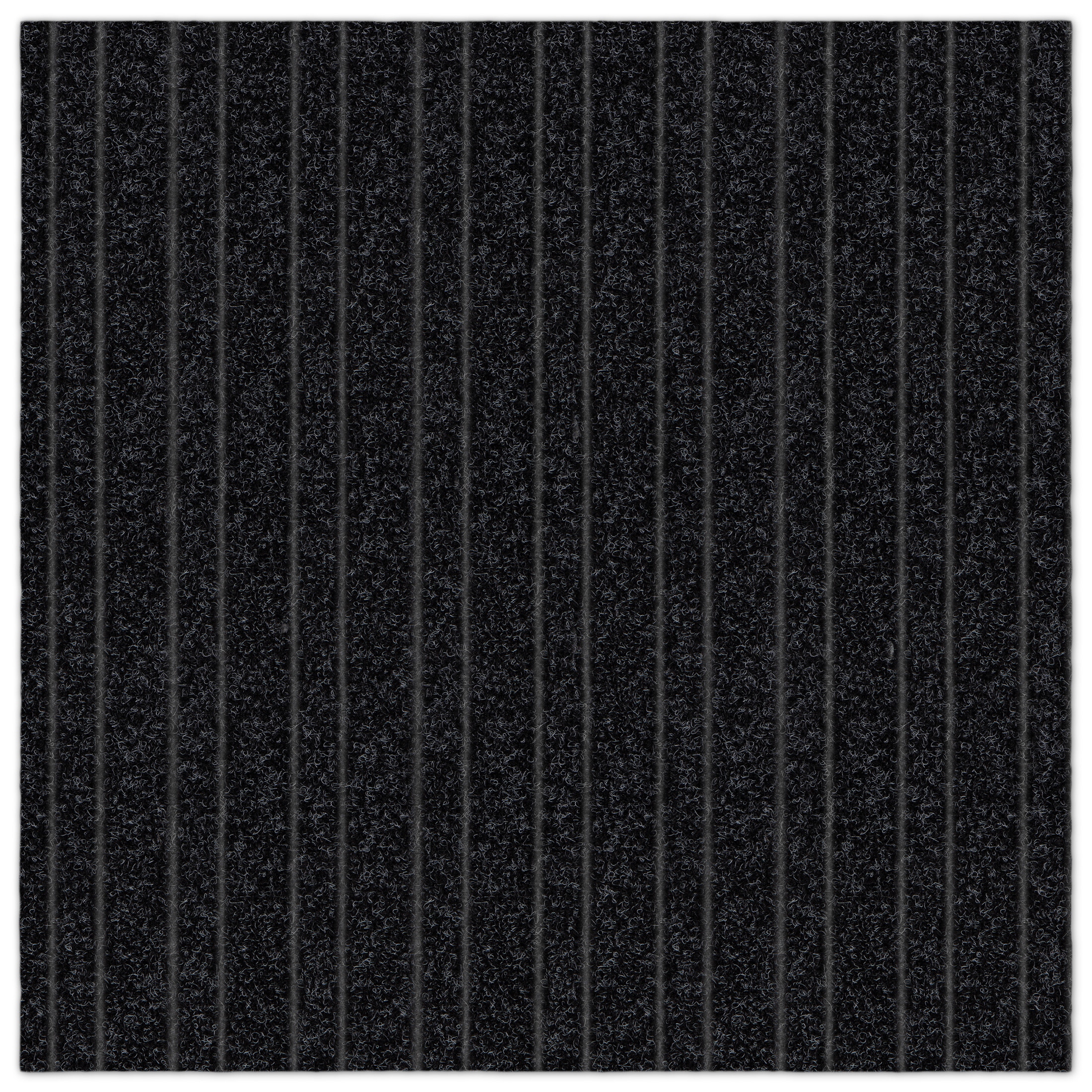 EAZY Floor 24-in x 24-in Anthracite Black Residential Peel and stick Indoor Carpet Tile ( 60-sq ft ) #60677541602400024