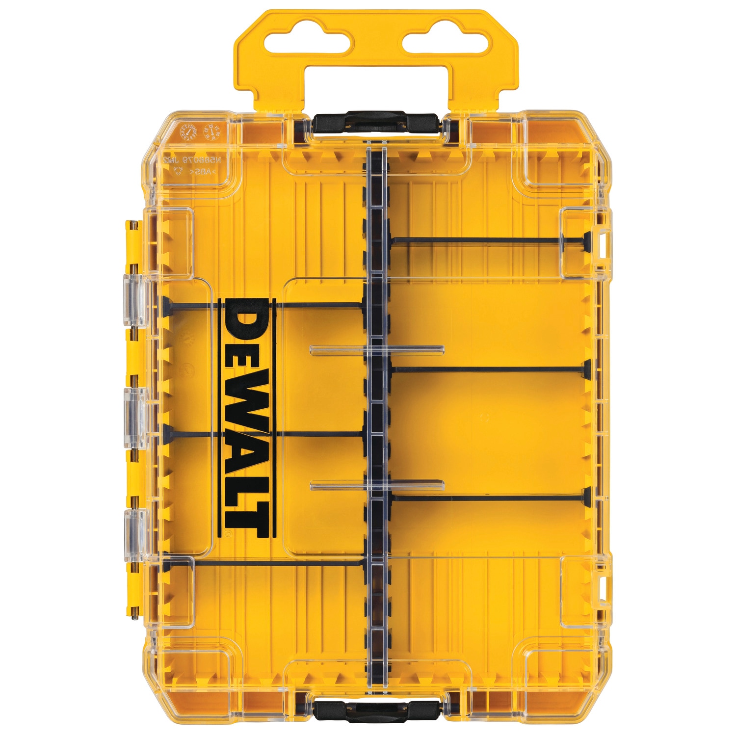 lezing gids gips DEWALT Tough Case 6-Compartment Plastic Small Parts Organizer in the Small  Parts Organizers department at Lowes.com
