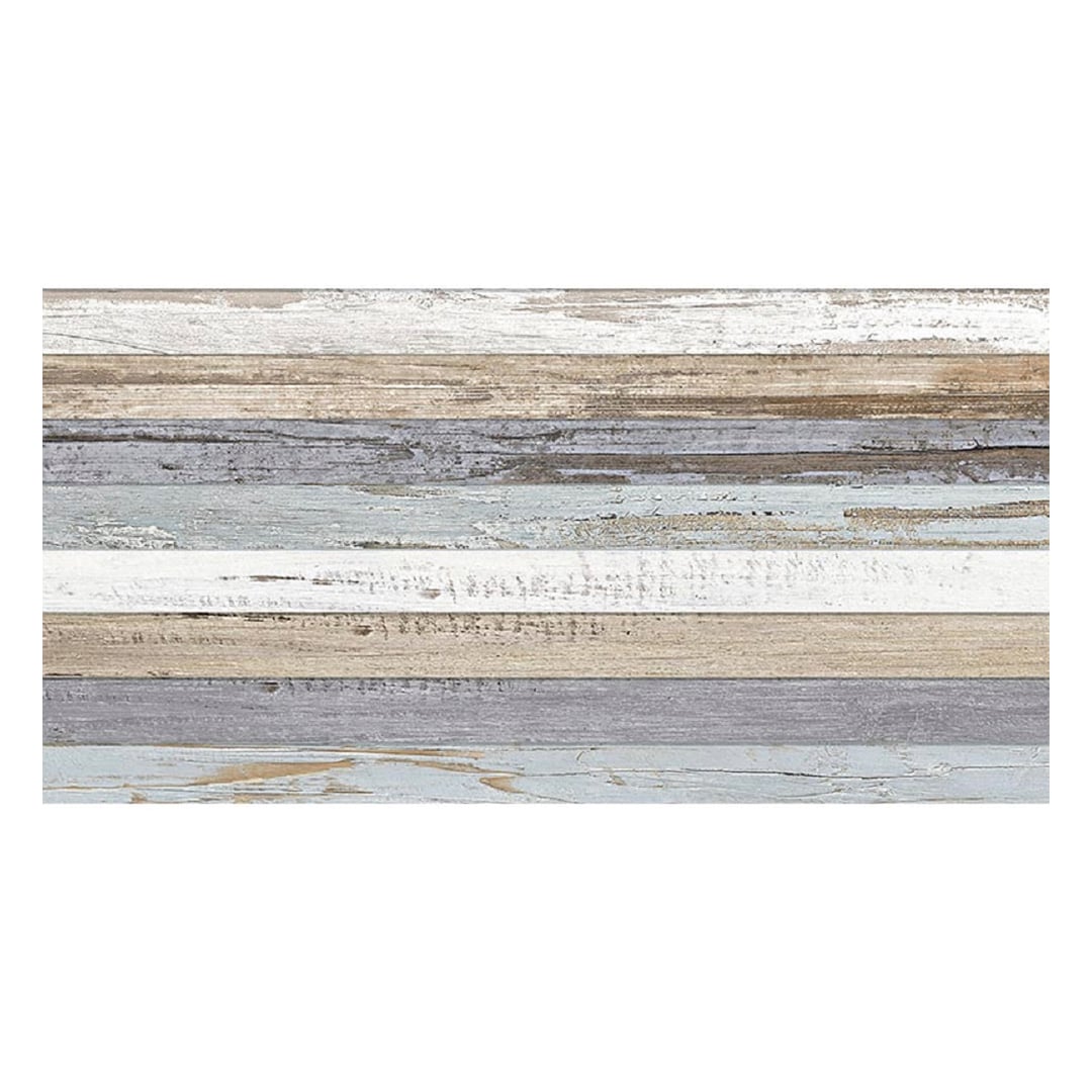 Apollo Tile APLTANIMIXSMPL (Sample) Hickory Multicolor 6-in x 6-in Matte Porcelain Patterned Floor and Wall Tile