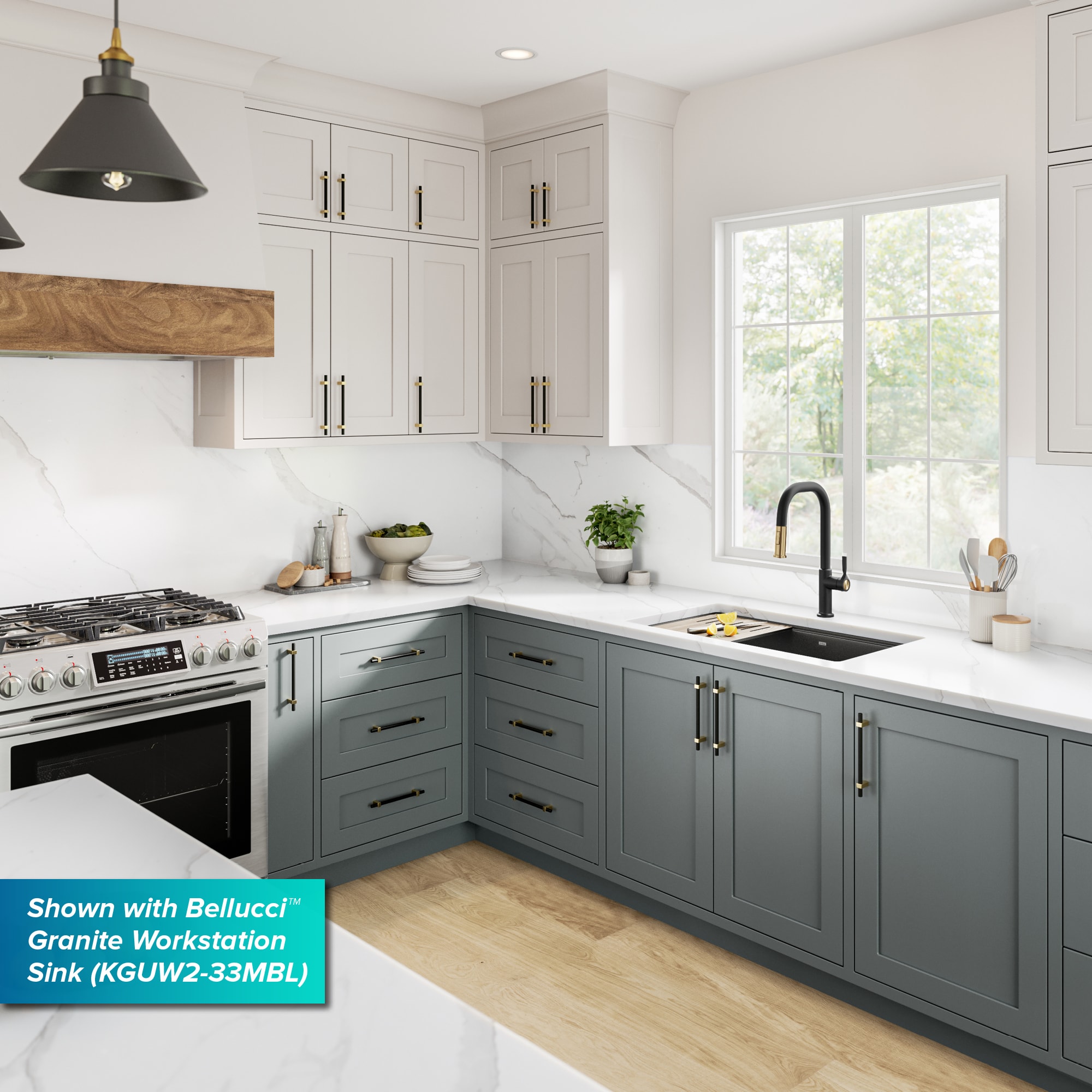 Kraus KPF-2841SFBB Kitchen-Faucets - View #16