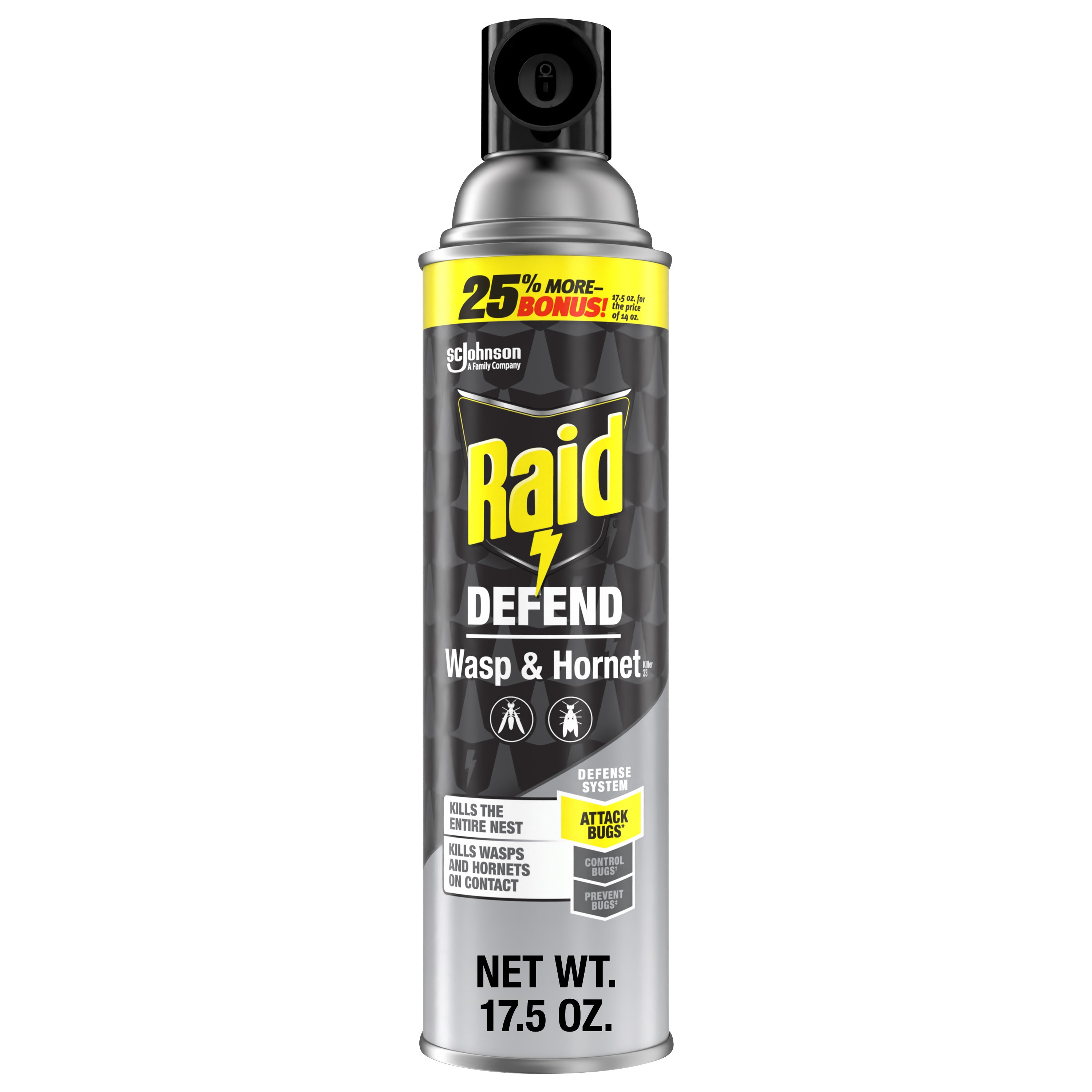 Raid 327314 Defend Bug Spray 17.5 -oz Aerosol Insect killer