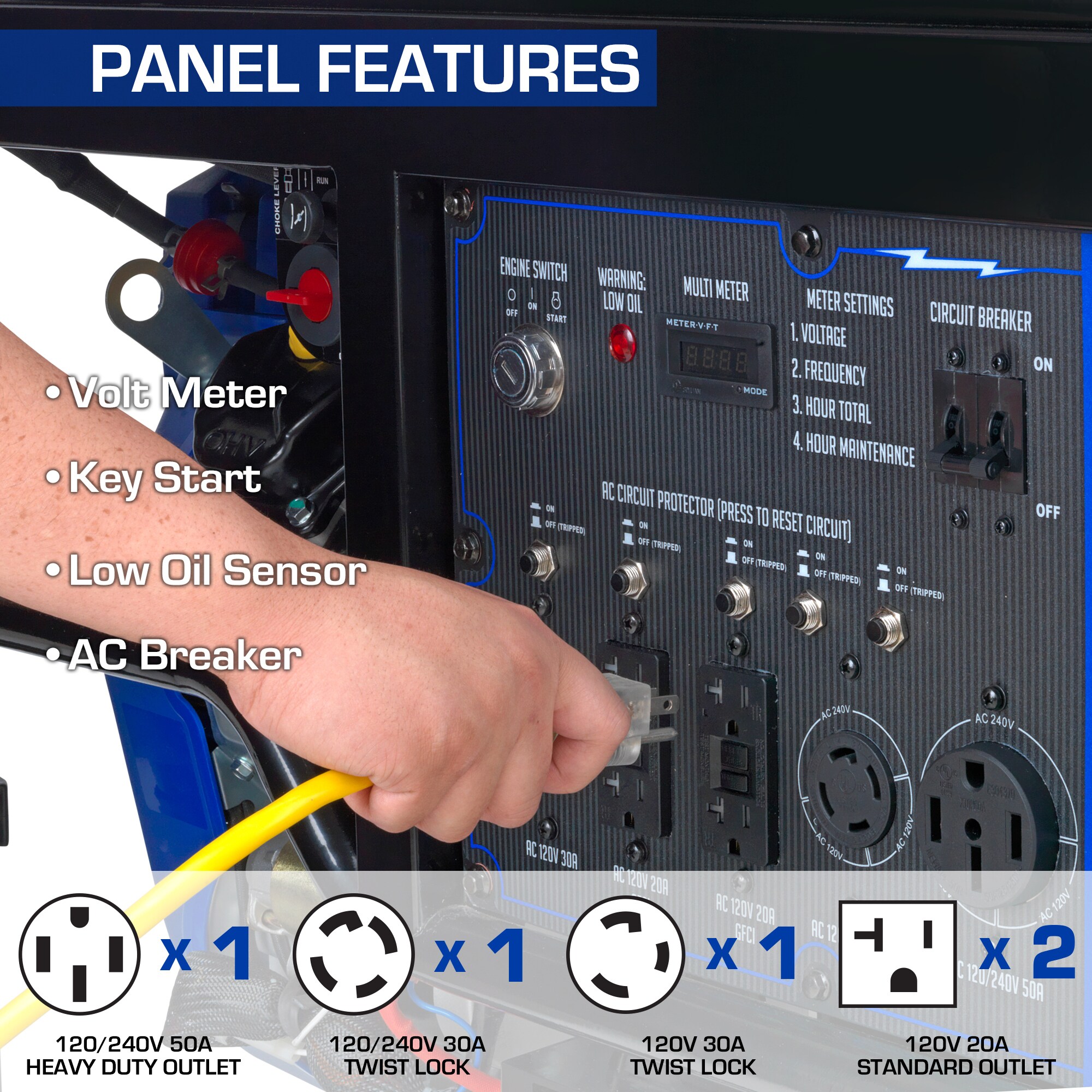 DuroMax XP15000E Portable-Generators - View #5
