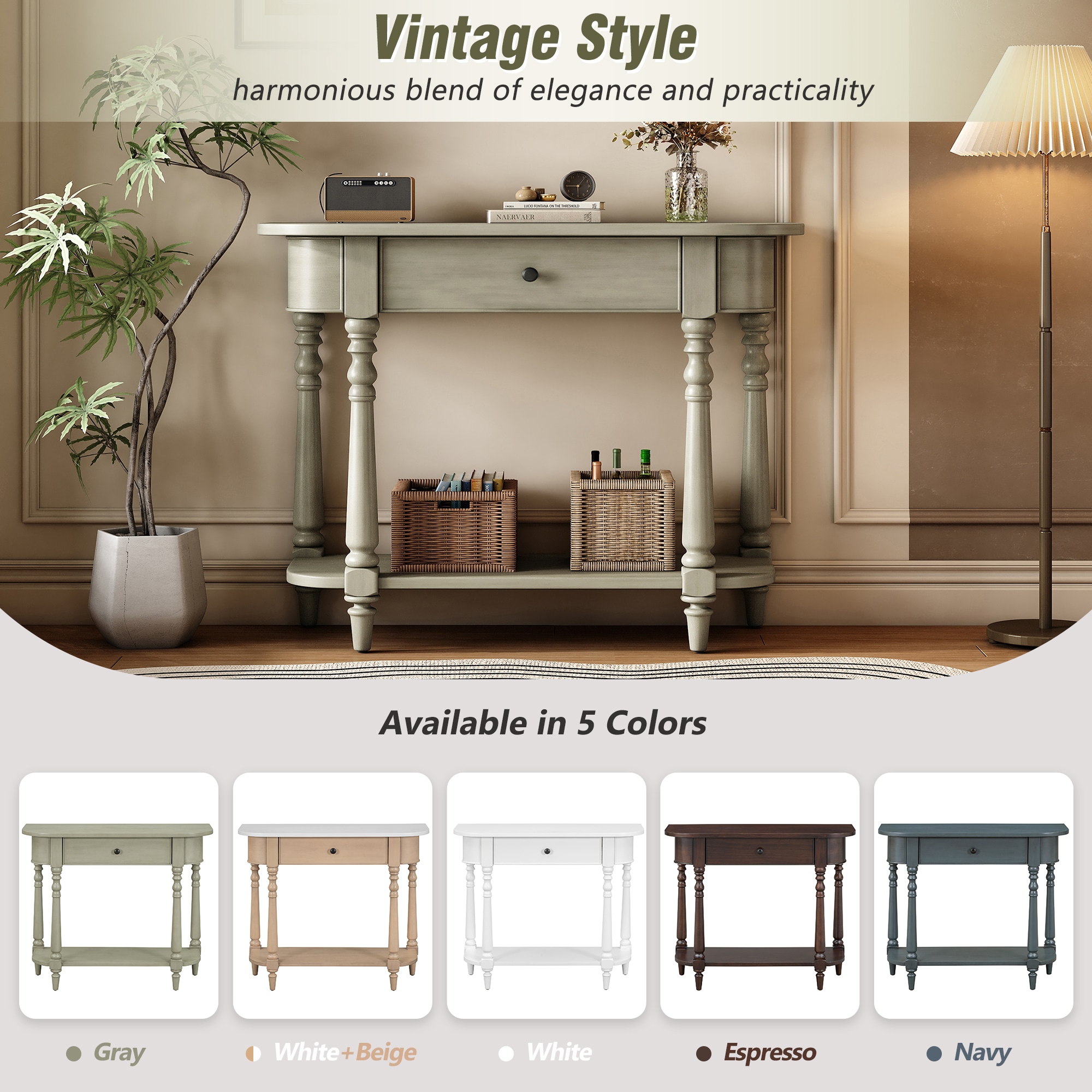 ModernLuxe N715P230795E Console-Sofa-Tables - View #4