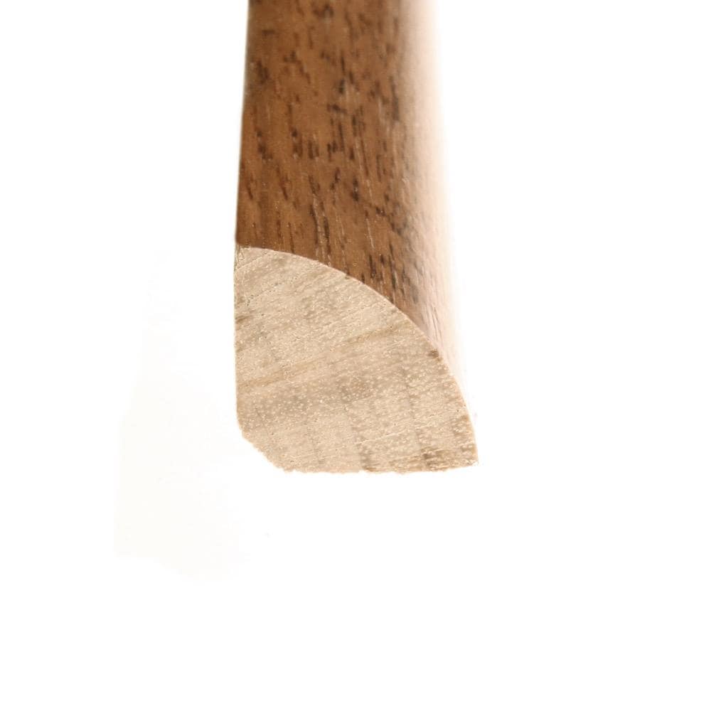 Flexco Java 0.75-in T x 0.75-in W x 78-in L Solid Wood Quarter Round