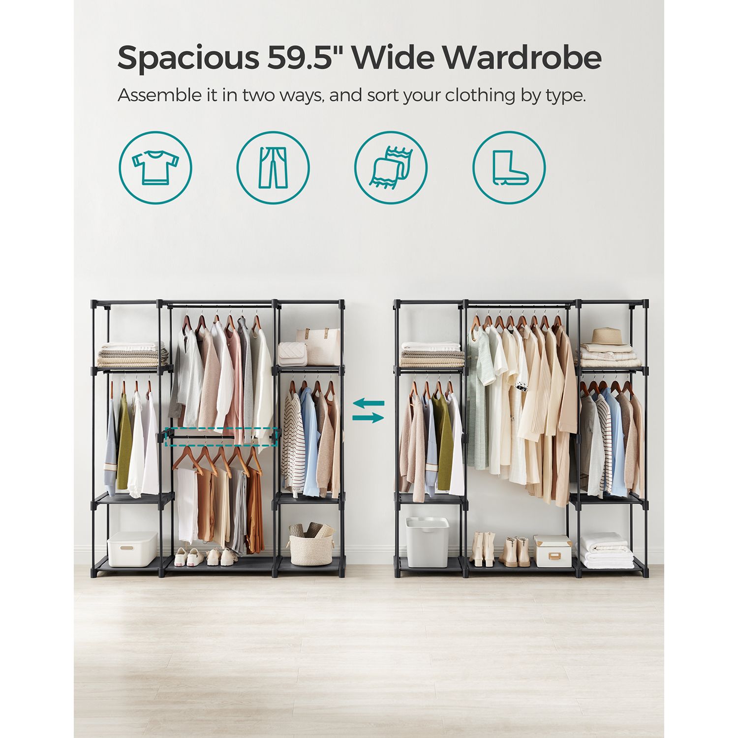 Slickblue D-SM-20B630GYRU Garment-Racks - View #6