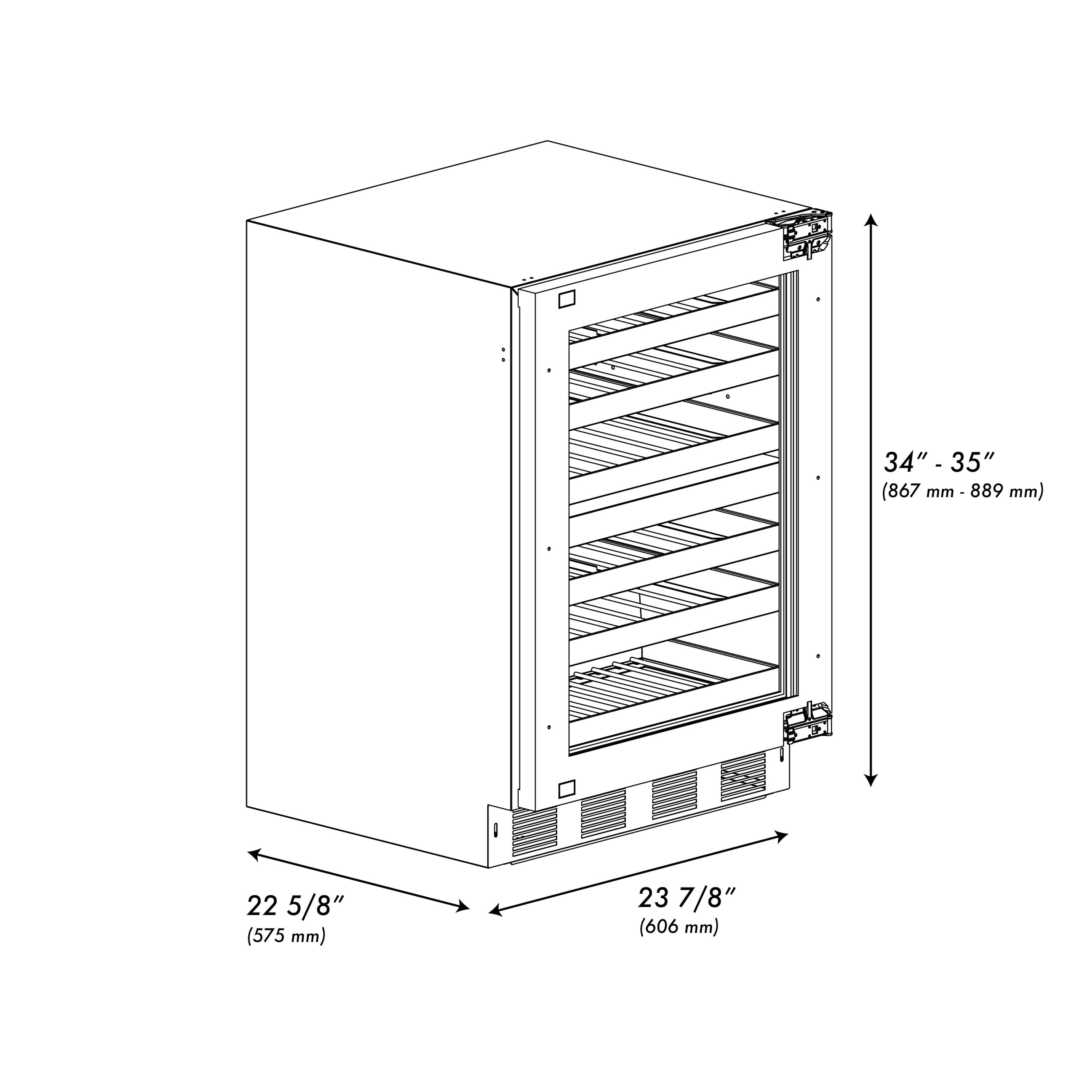 ZLINE KITCHEN & BATH RWDPOZ-24-MB Wine-Chillers - View #18