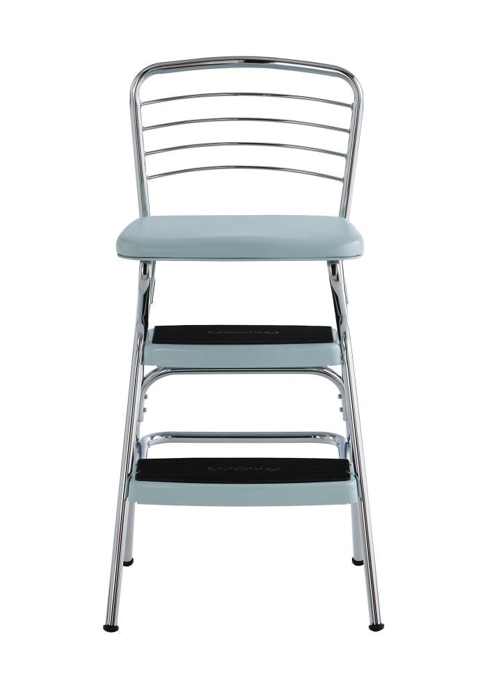 Step Stool In The Stools, Cosco Retro Chair And Step Stool With Lift Up Seat White