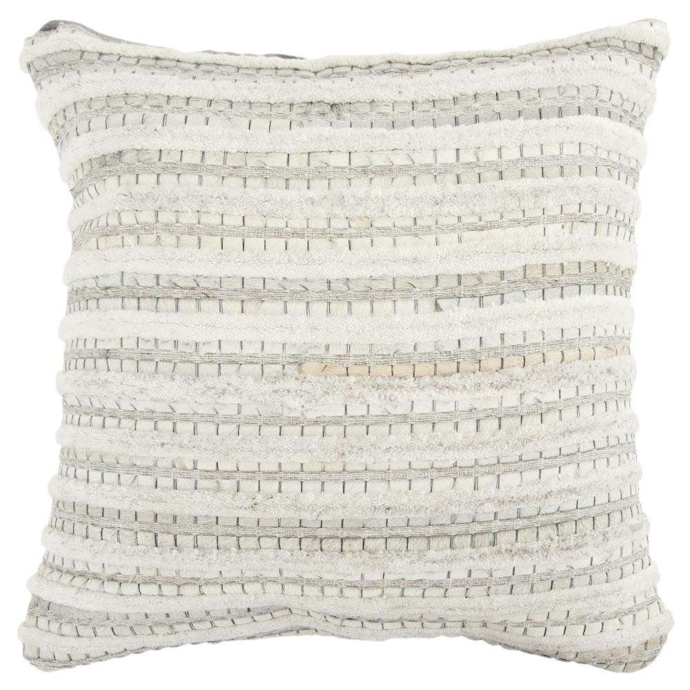 Evergrace Freja Woven Stripes Pillow - Lion Brown