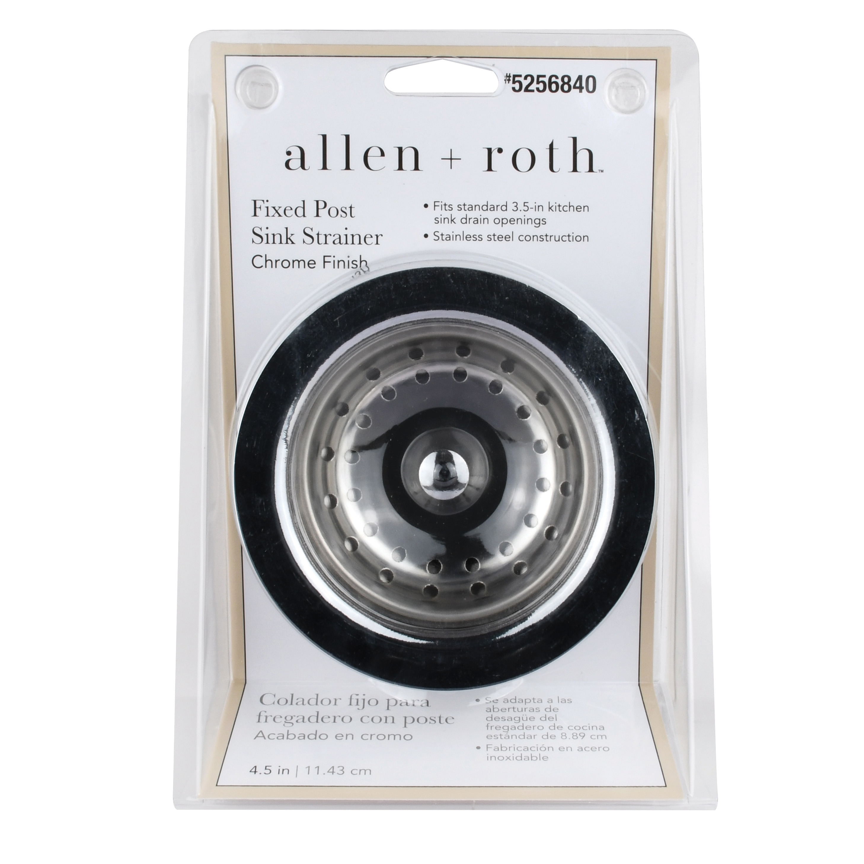 allen + roth KY-1001CH Kitchen-Sink-Strainers - View #6