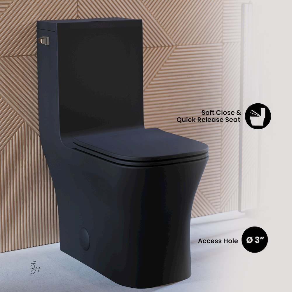 Swiss Madison SM-5-1T107MB toilets - View #3