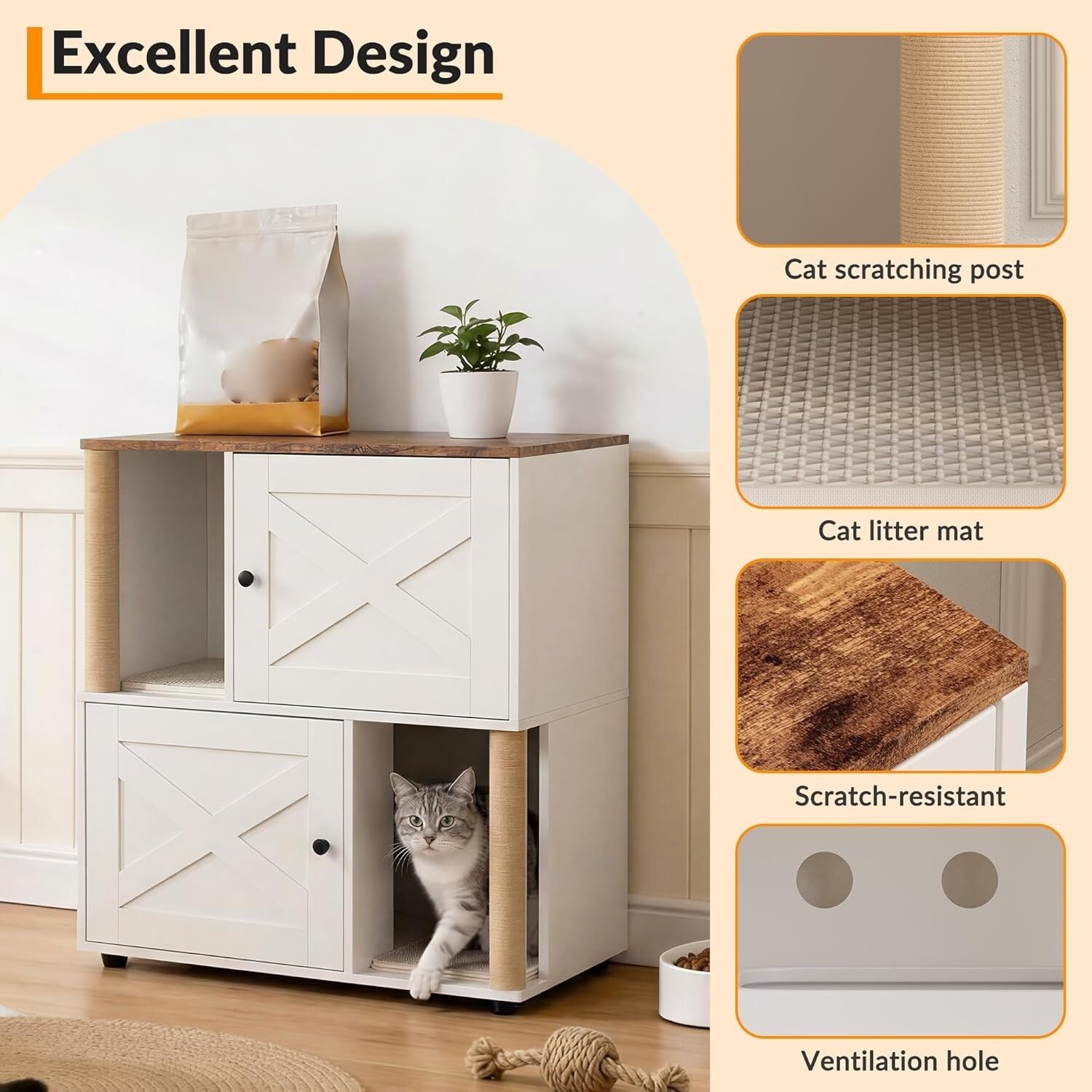 Garvee ZQ-0827283002268 Cat-Litter-Box - Thumbnail View #5