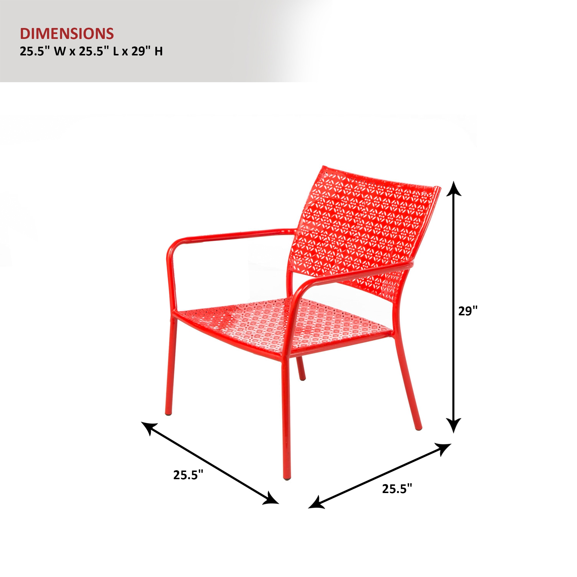 Alfresco Home 26-3008 Patio-Chairs - View #3