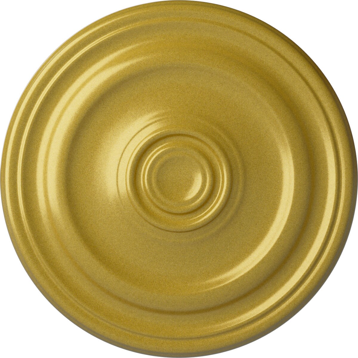 Ekena Millwork CM16KPRGS Kepler Traditional 15.875-in W x 15.875-in L Rich Gold Polyurethane Ceiling Medallion