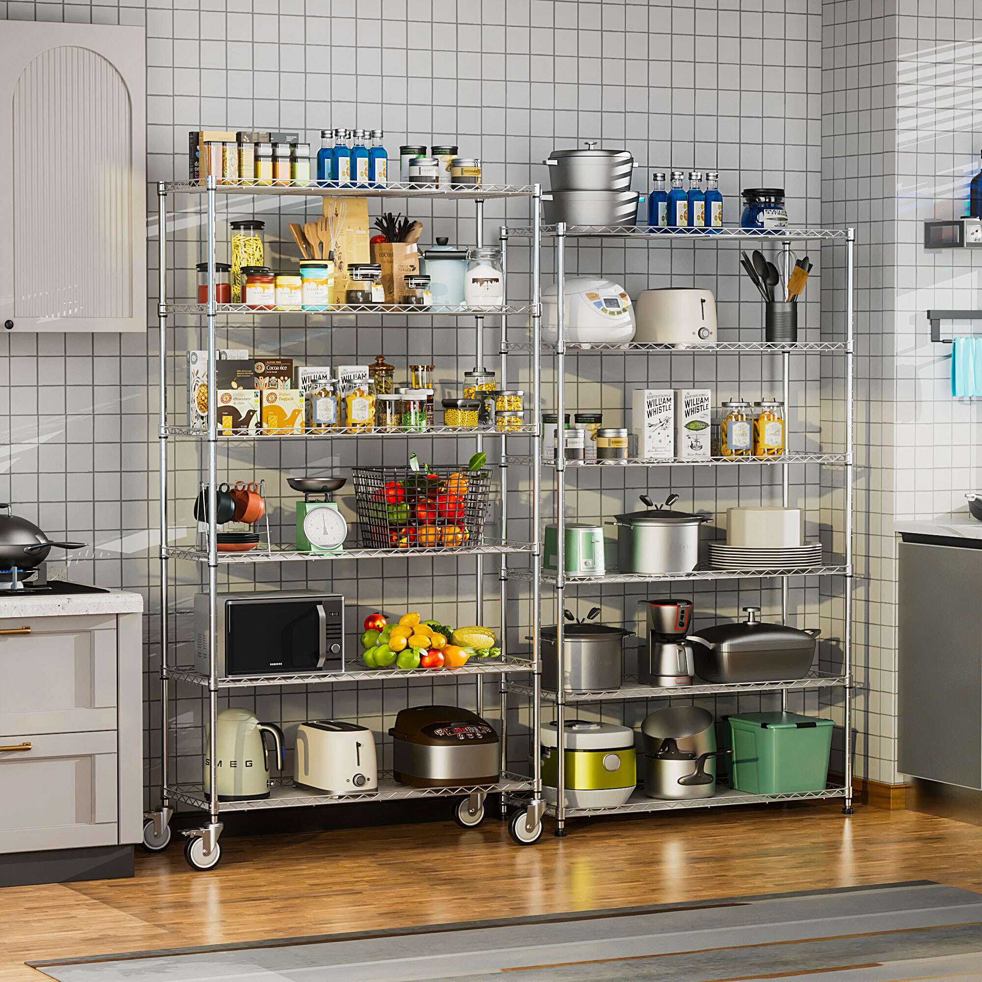 Kahomvis LIKE-QPS4-000 Free-Standing-Shelving - View #2