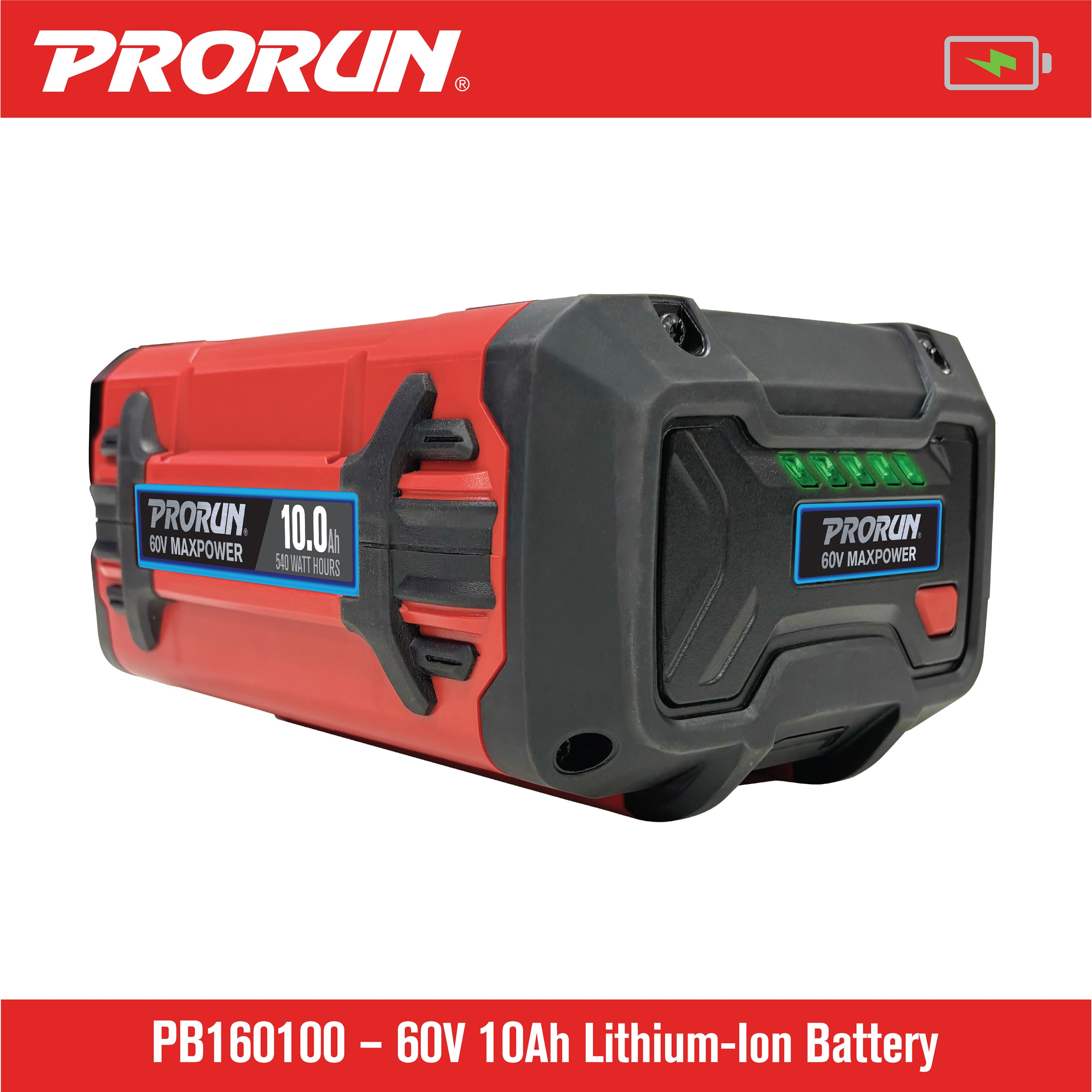 PRORUN PB160100 Cordless-Ope-Batteries - View #3