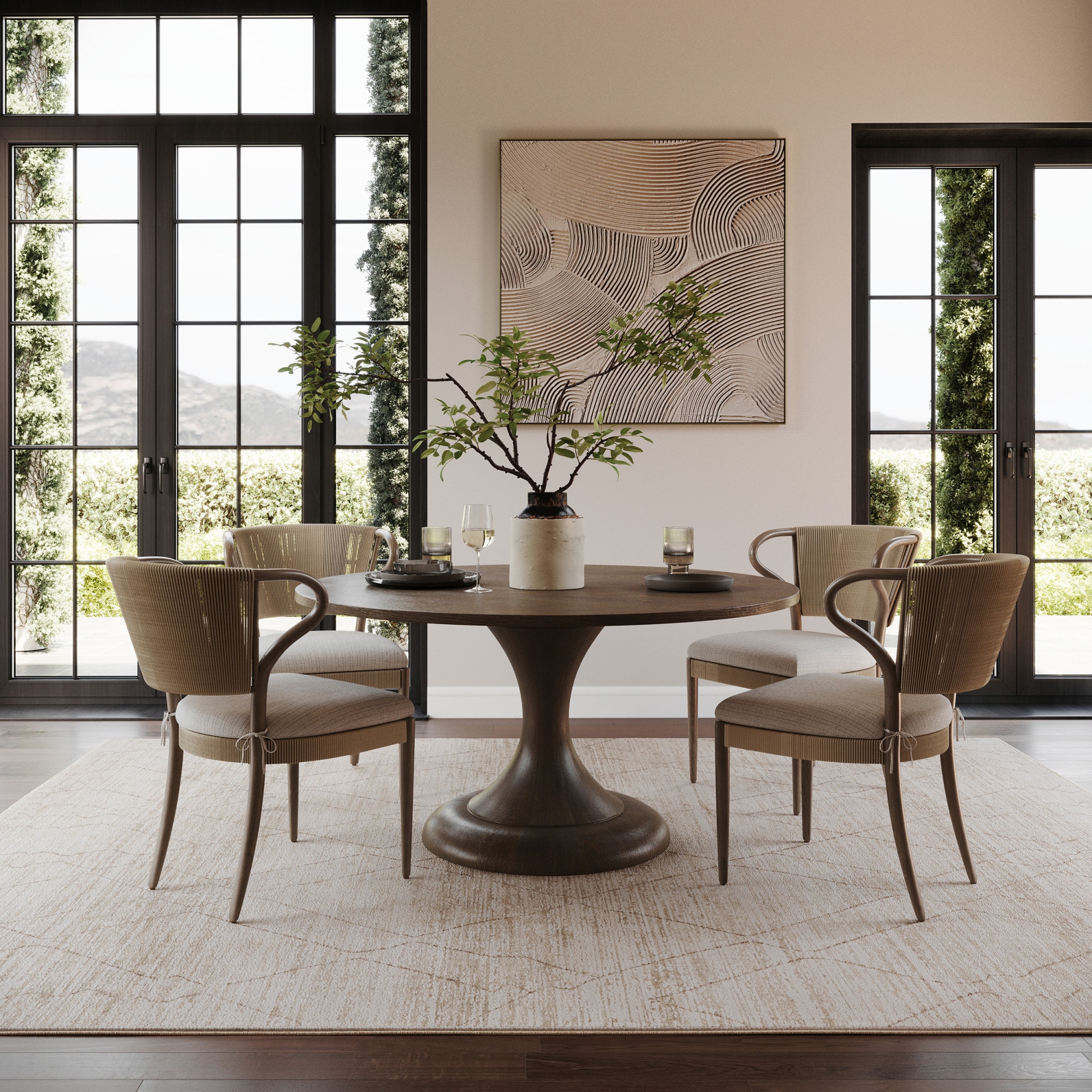 nuLOOM 200RZRM04A-67096 Calissa Southwestern Trellis Rug