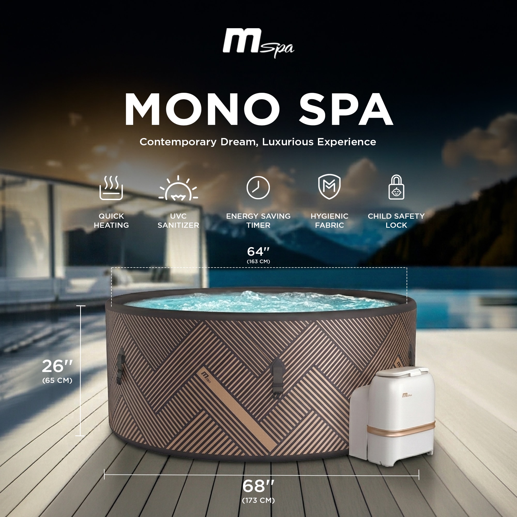 MSpa F-MO063WE-APSP14 spas - View #3