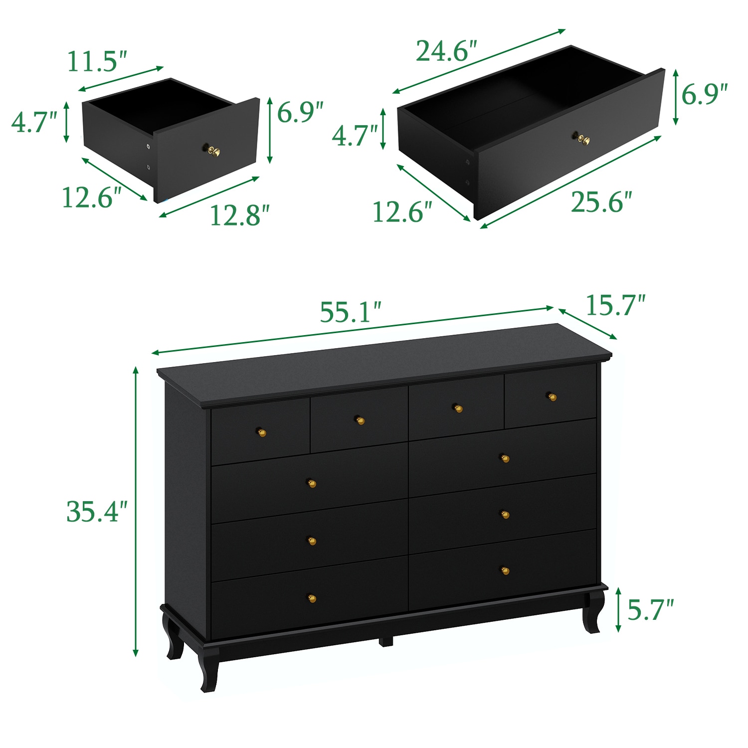 FUFU&GAGA LJY-KF330034-02 dressers - View #12