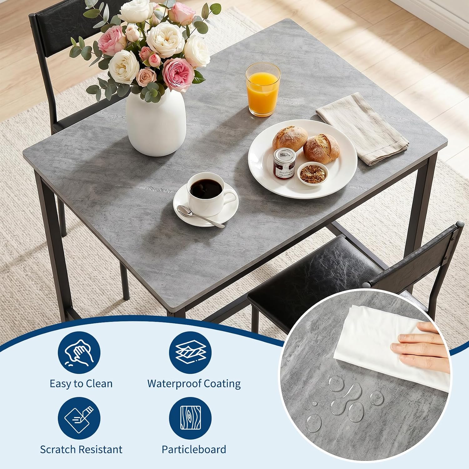 GarveeLife Z3A3VKLTD Dining-Sets - View #3