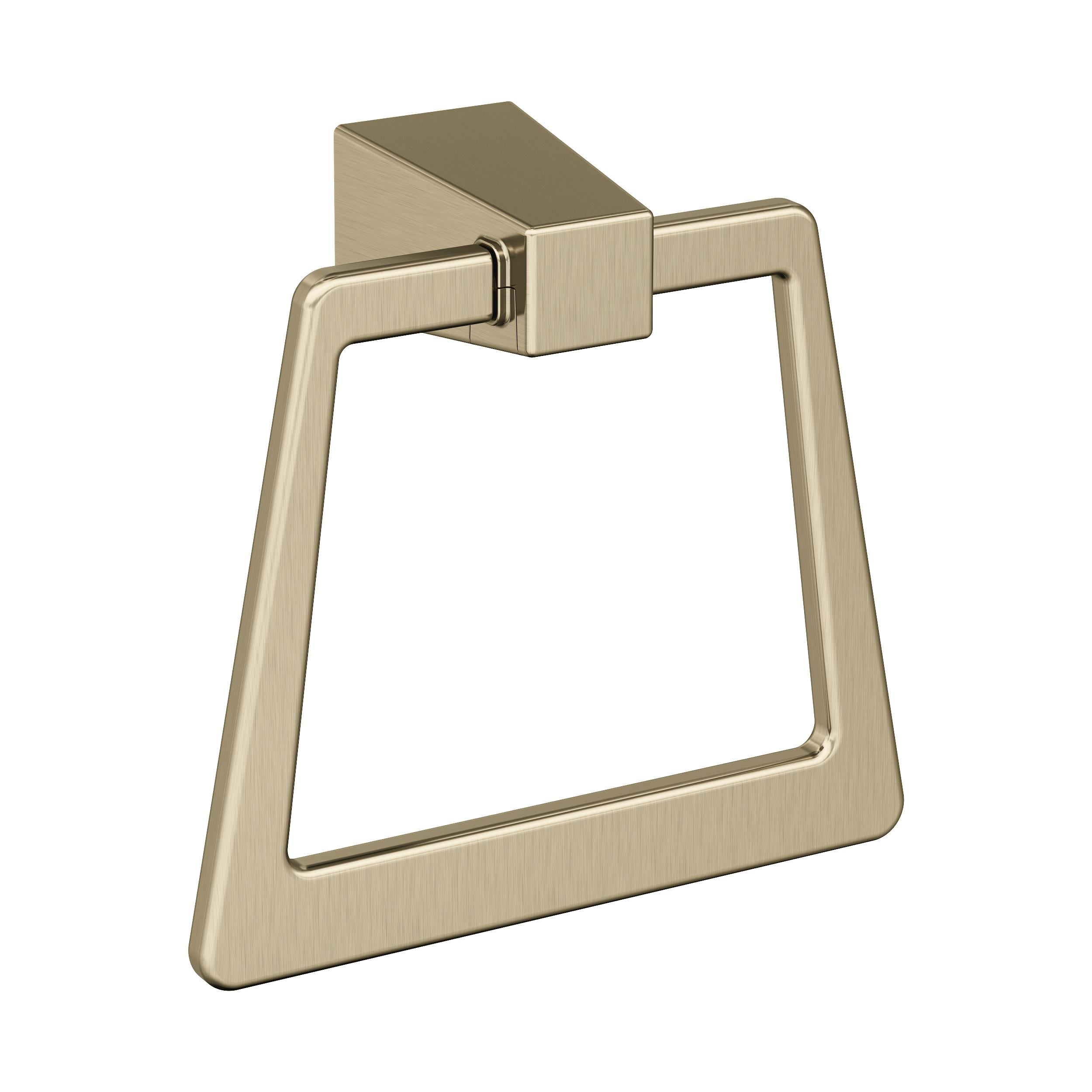 Amerock BH36002BBZ Blackrock Golden Champagne Wall mount Single Towel Ring