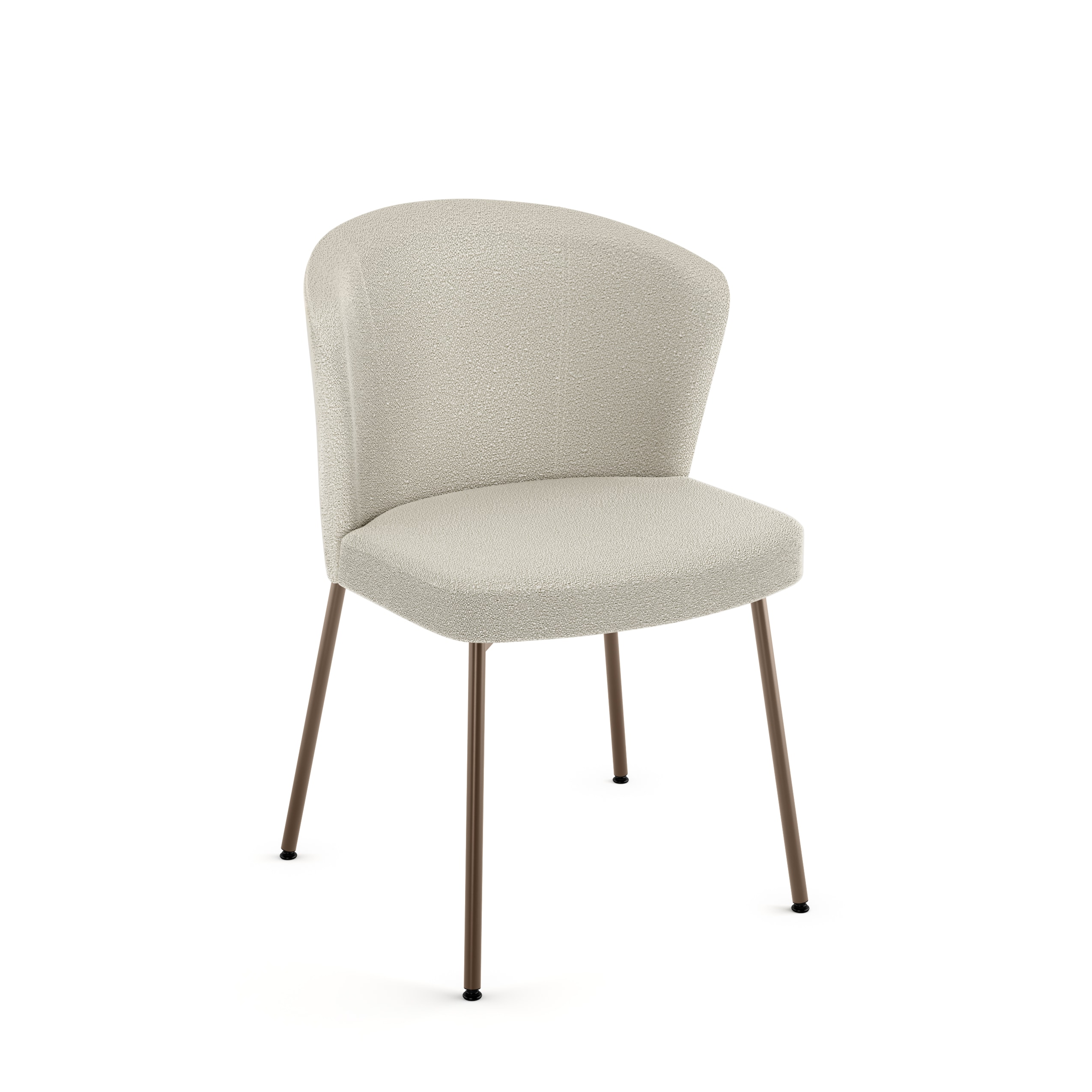 Amisco 34546-WE/1B69JUF4 Camilla Polyester/Polyester Blend Upholstered Dining Side Chair (Metal Frame)