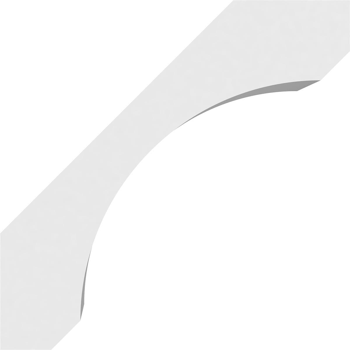 Ekena Millwork BRCP05X08X08LGY braces - View #3