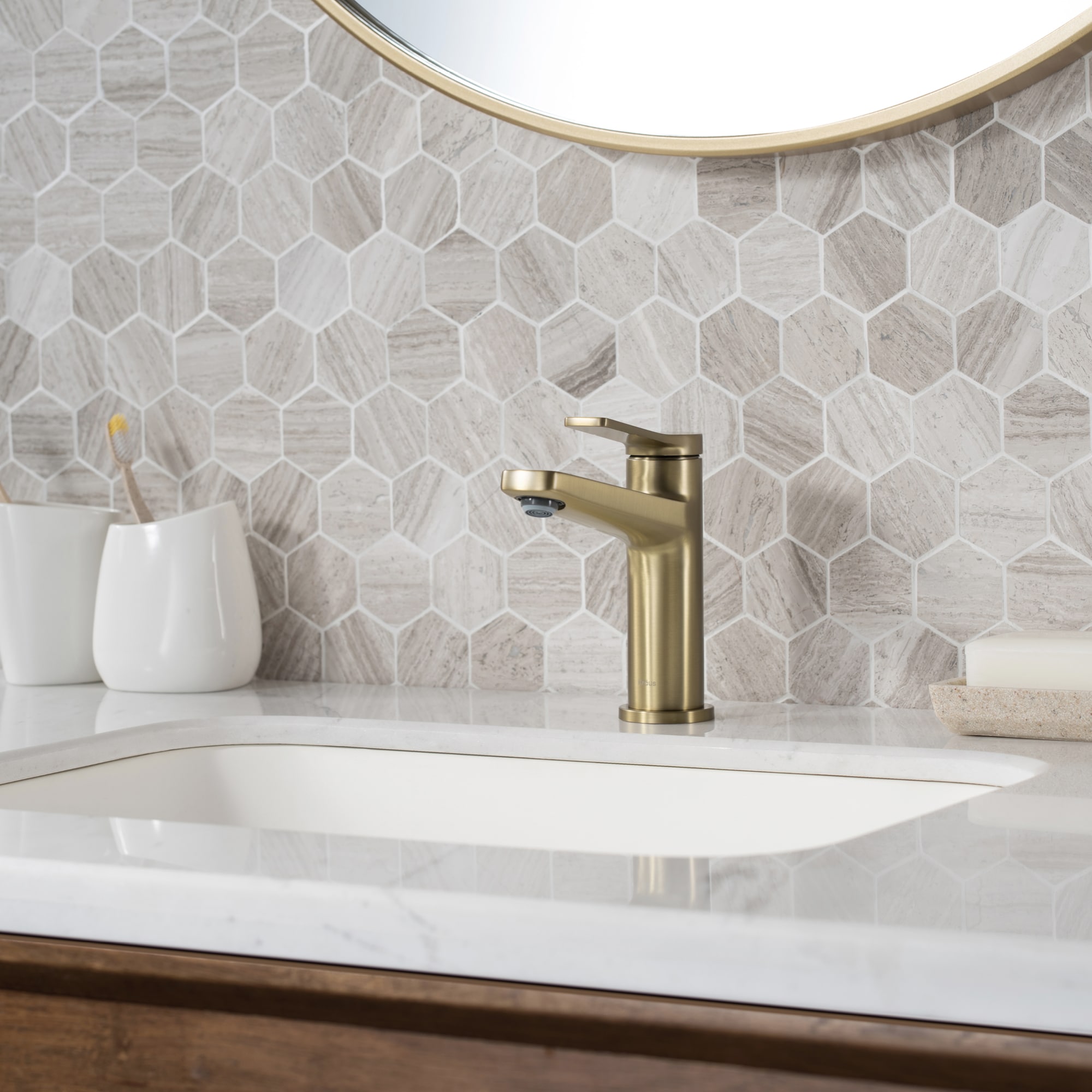 Kraus KBF-1401BG Lavatory-Faucets - View #10