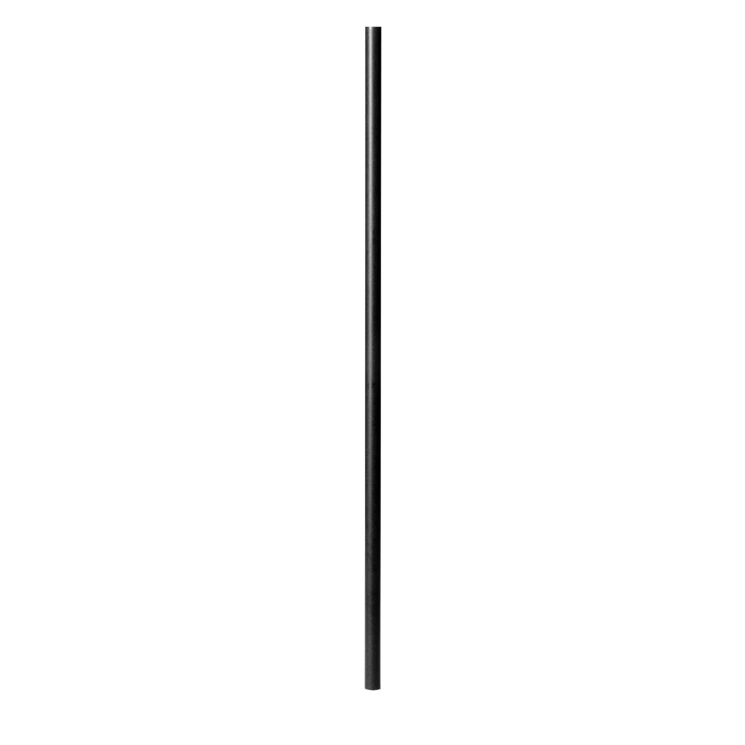 Deckorators 3/4-in x 36-in Black Aluminum Round Deck Baluster (10-Pack ...