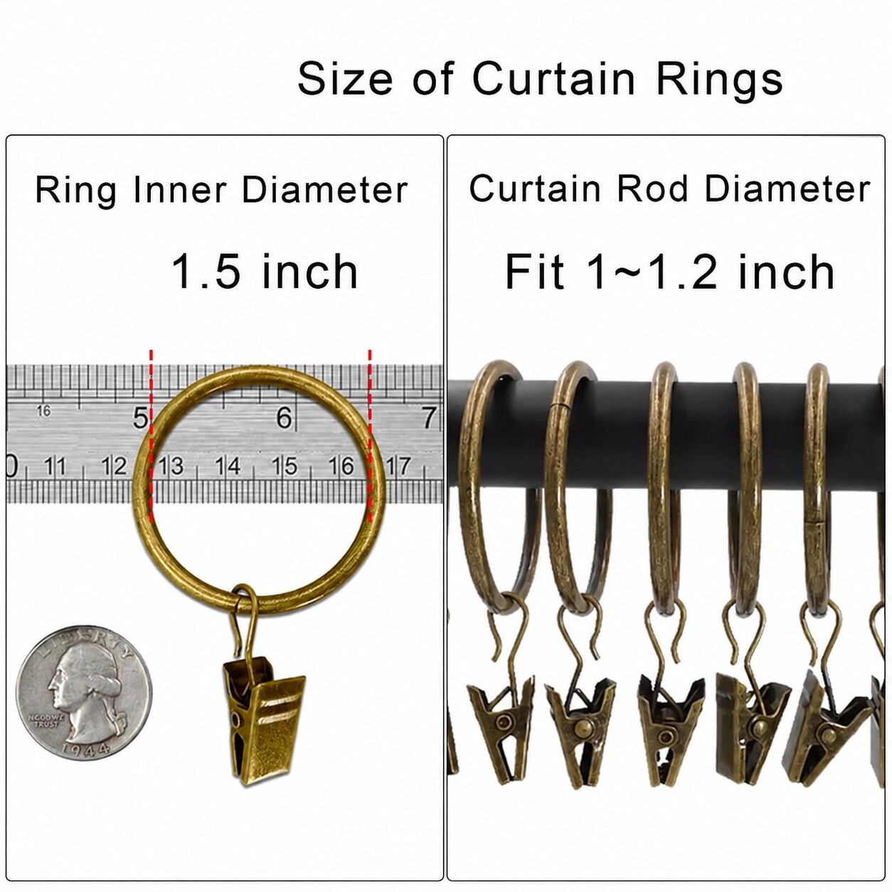 Ahfiwaso LAH0810H009 Shower-Rings-Hooks - View #3