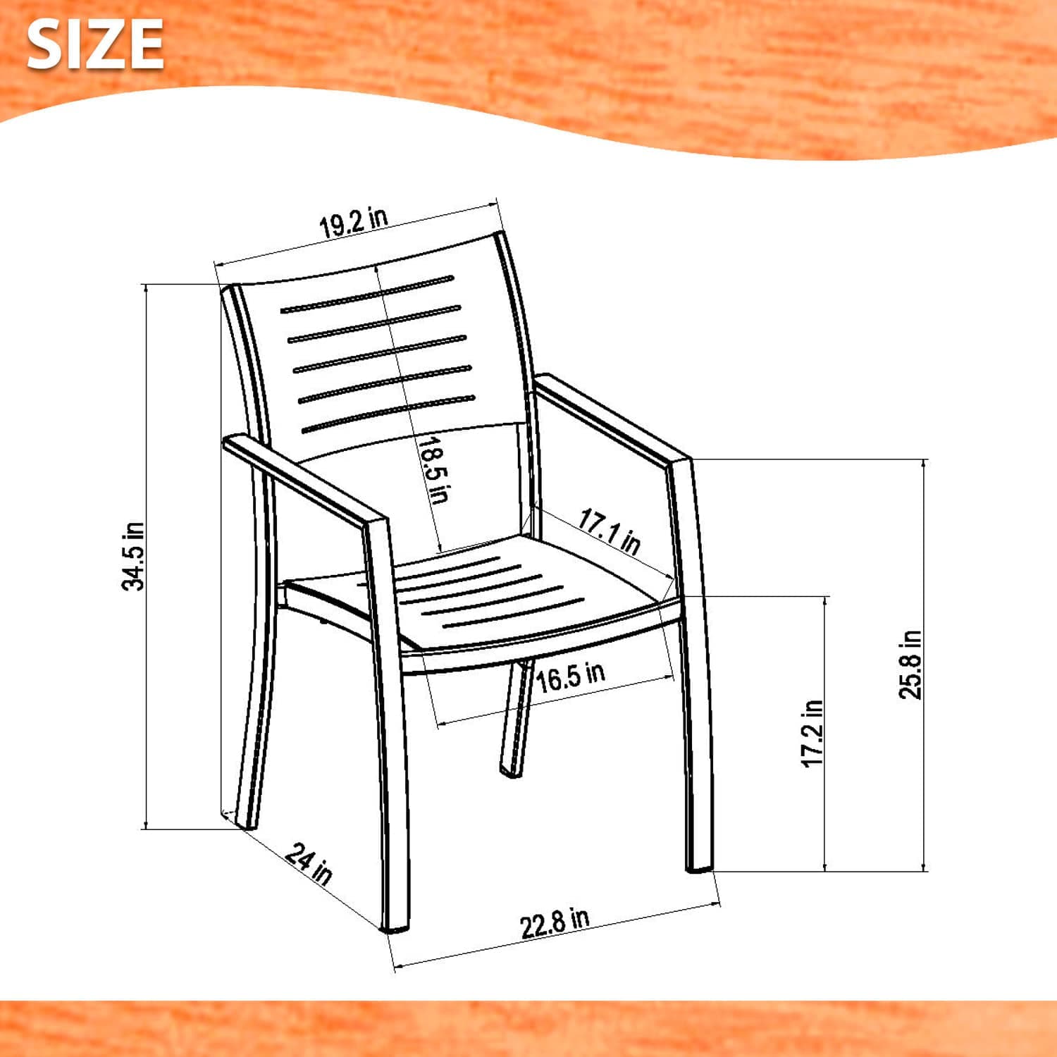 Amazonia CALEXTWHT-8PORTNWHT Patio-Dining-Sets - View #4