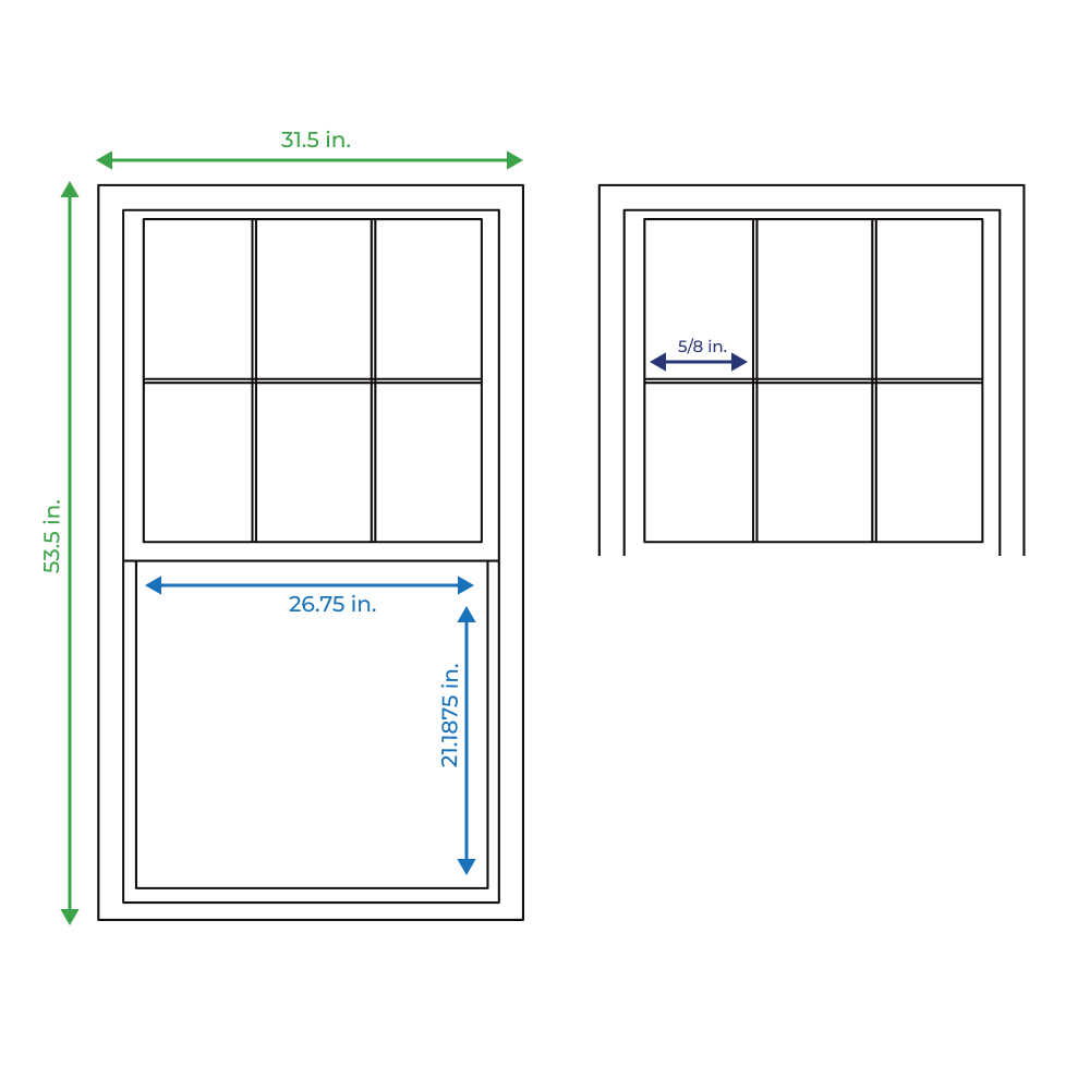 RELIABILT 719801020093 Double-Hung-Windows - View #4
