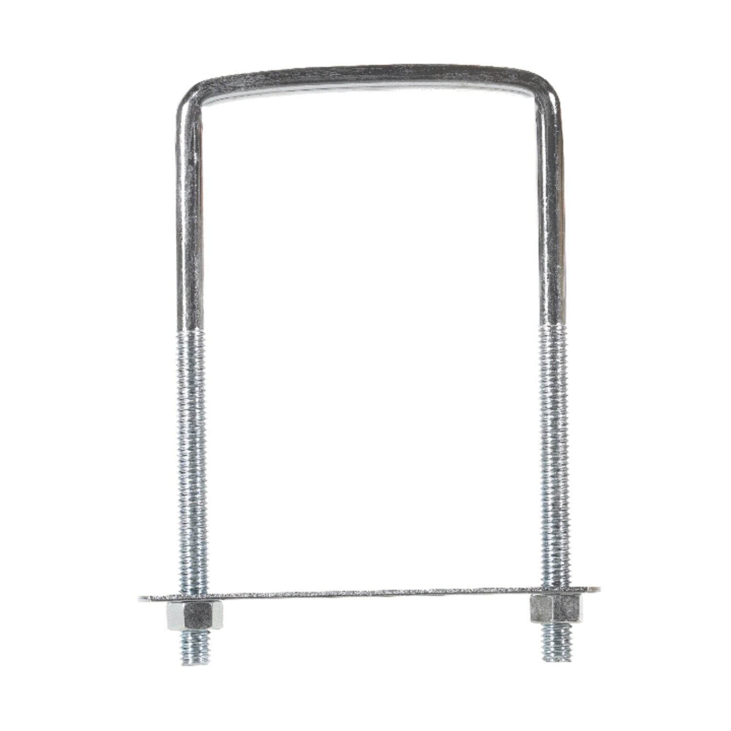 Hampton  3 3/4 in. X 3 5/8 in. W X 6 in. L Coarse Zinc Plated Steel Lumber Size Square Bend U Bolt
