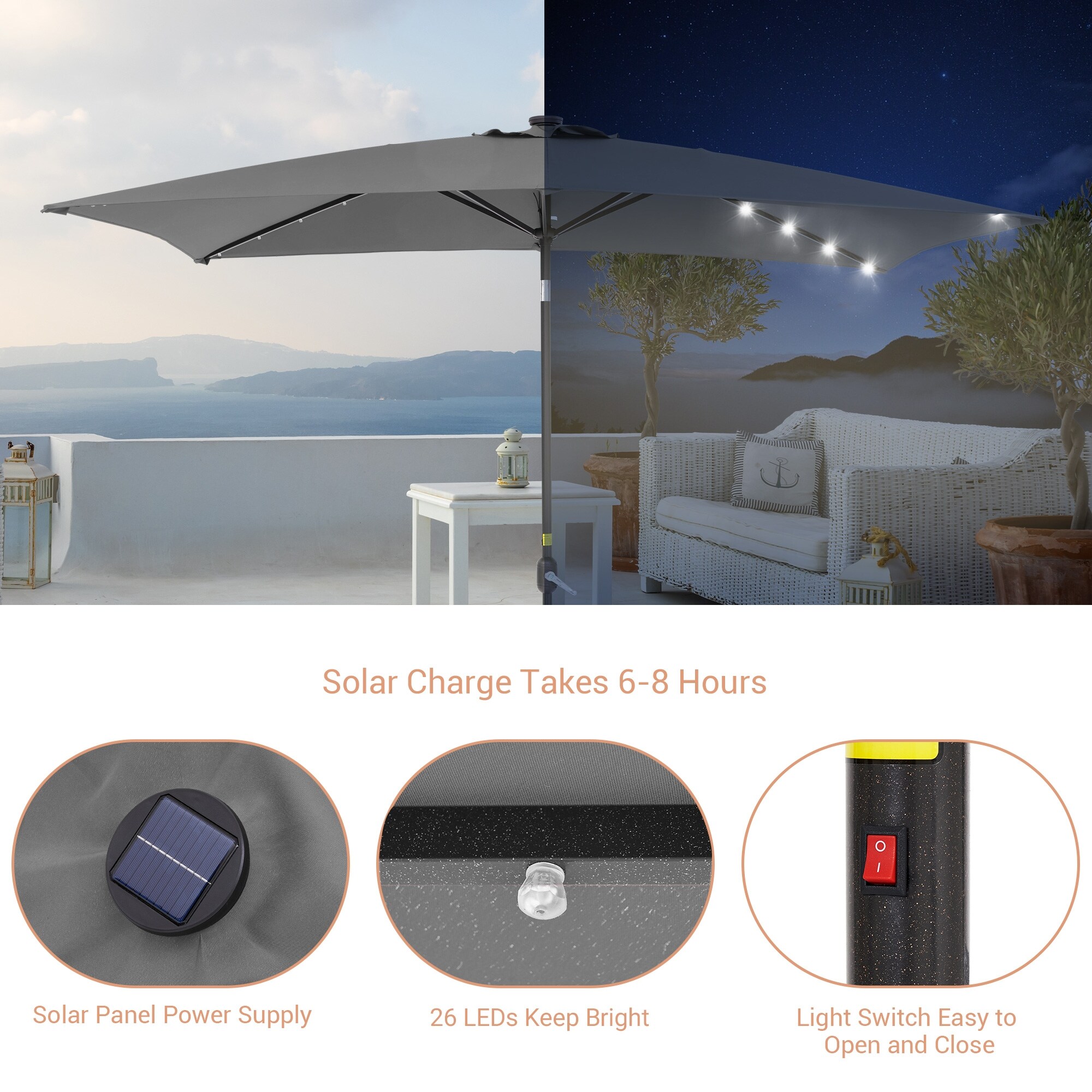 ACEGOSES LW-320A-LED Umbrellas-2 - View #7