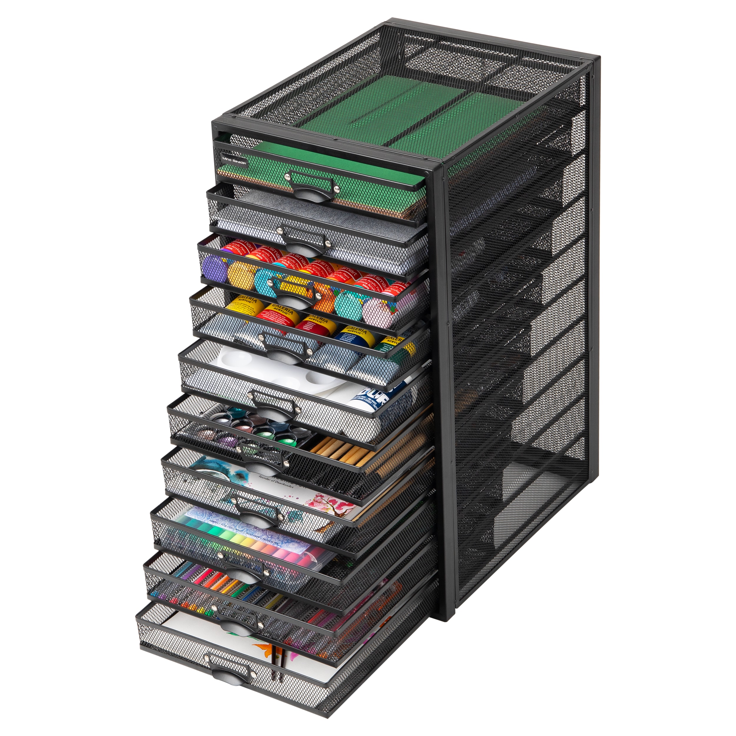 Mind Reader 10CABMESH-BLK Filing-Cabinets - View #7