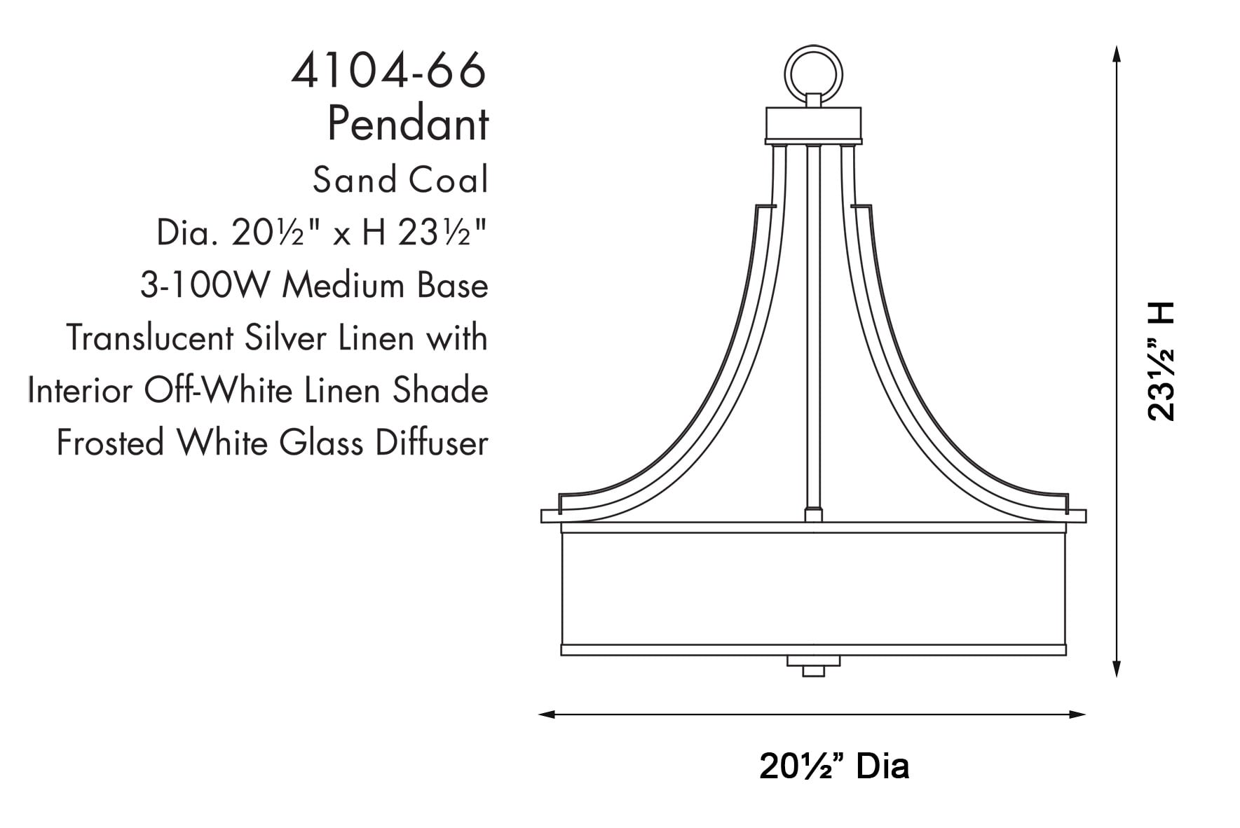 Minka Lavery 4104-66 Pendant-Lights - View #3