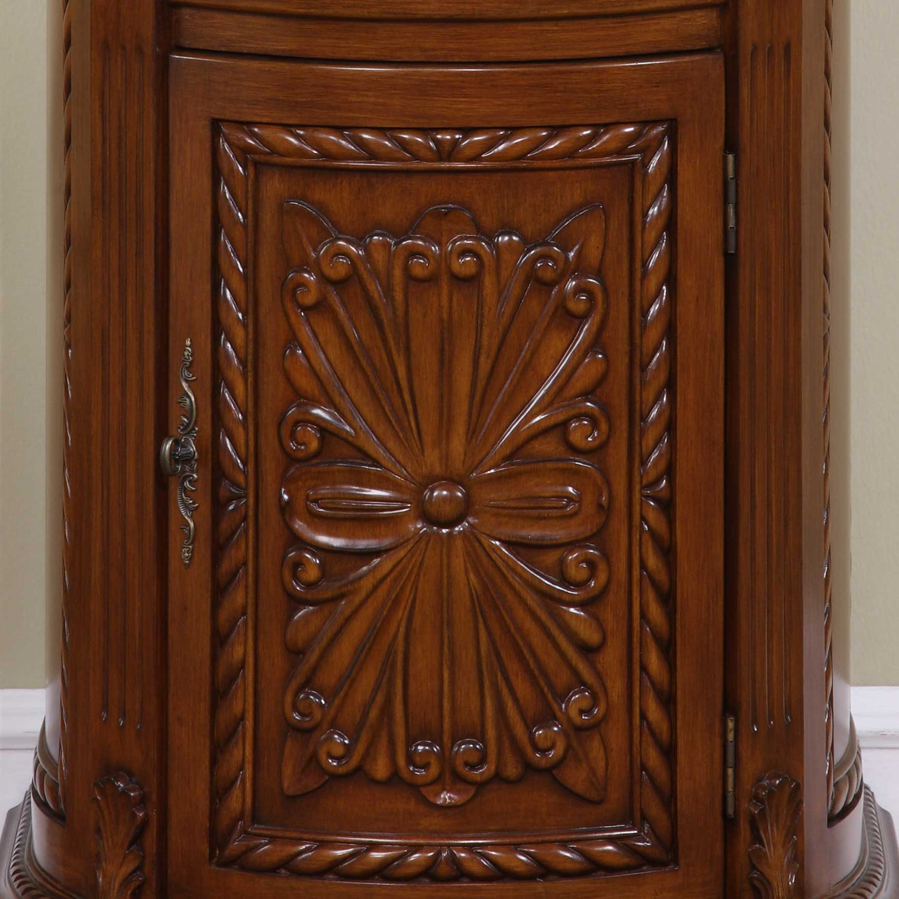 OUR TINY STORE 金子　パリテキサス　ブラウン Silkroad Exclusive 24-in English Chestnut Undermount Single Sink
