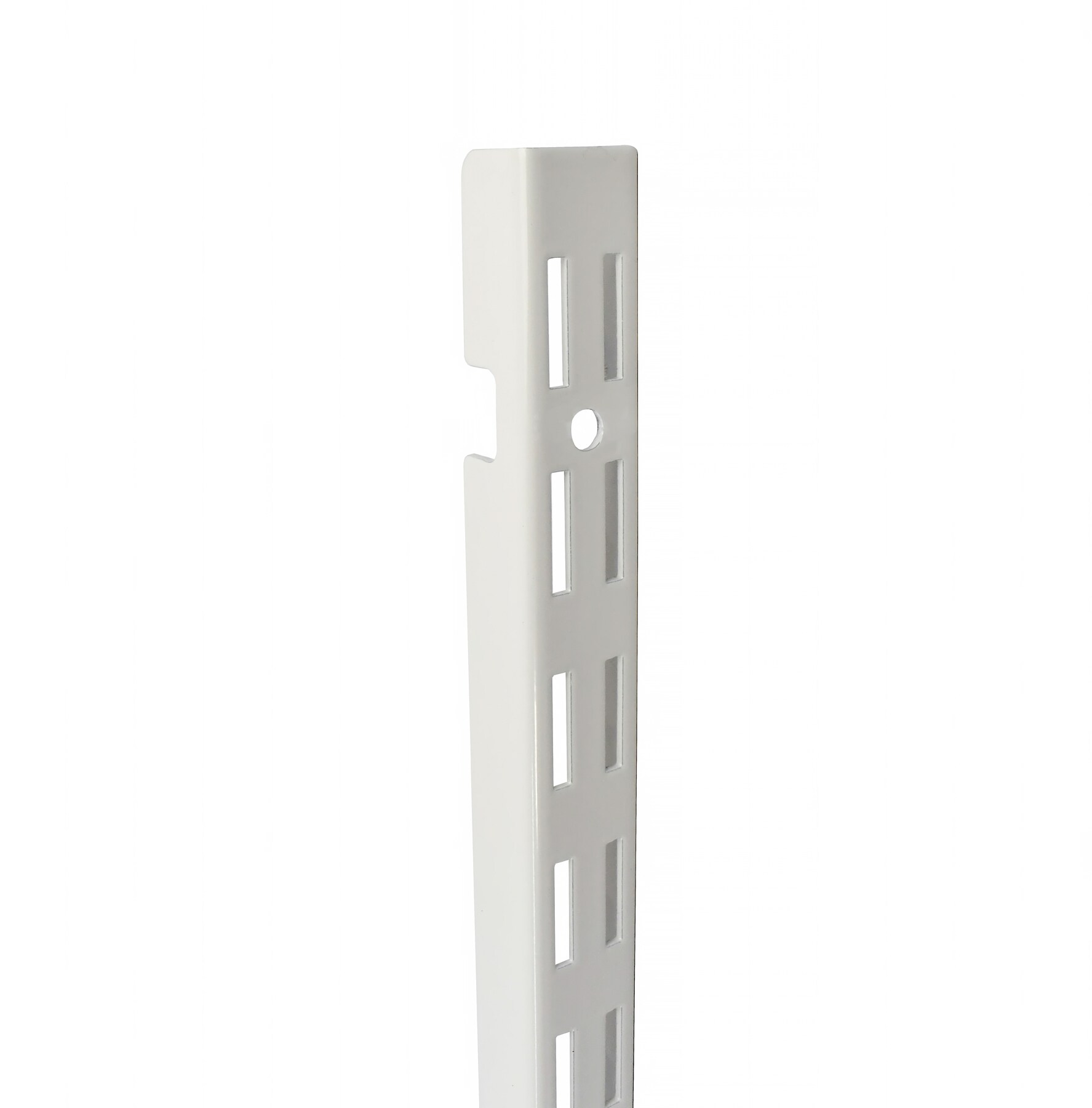 Project Source Tracksmart White Closet Wall Brackets in the Wire Closet  Hardware department at