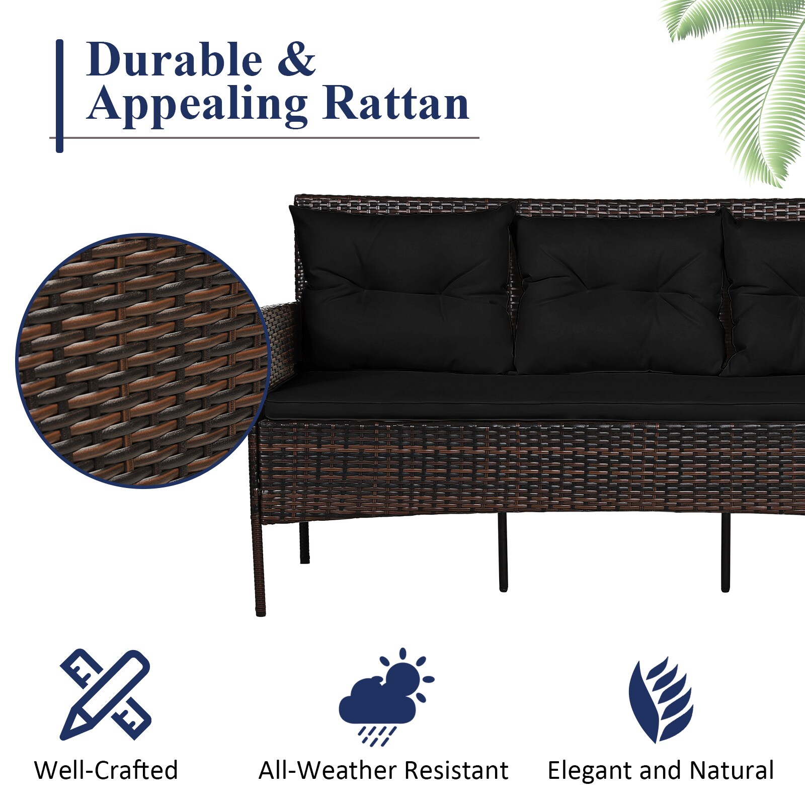 Slickblue D-CO-KD41776WH Patio-Conversation-Sets - View #4