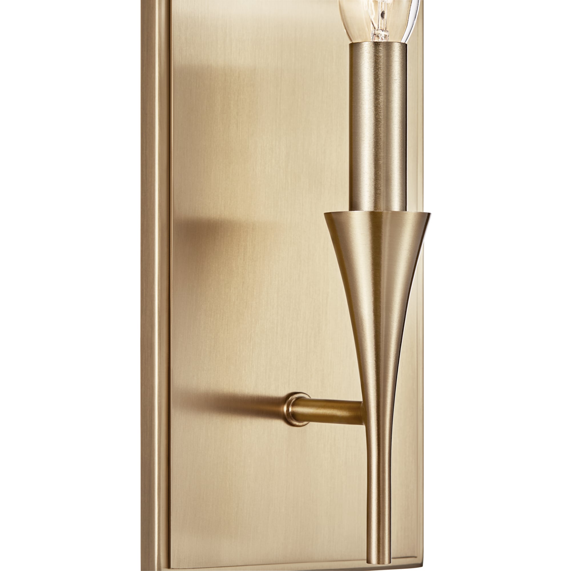 Champagne Bronze Modern Dimmable Wall Sconce