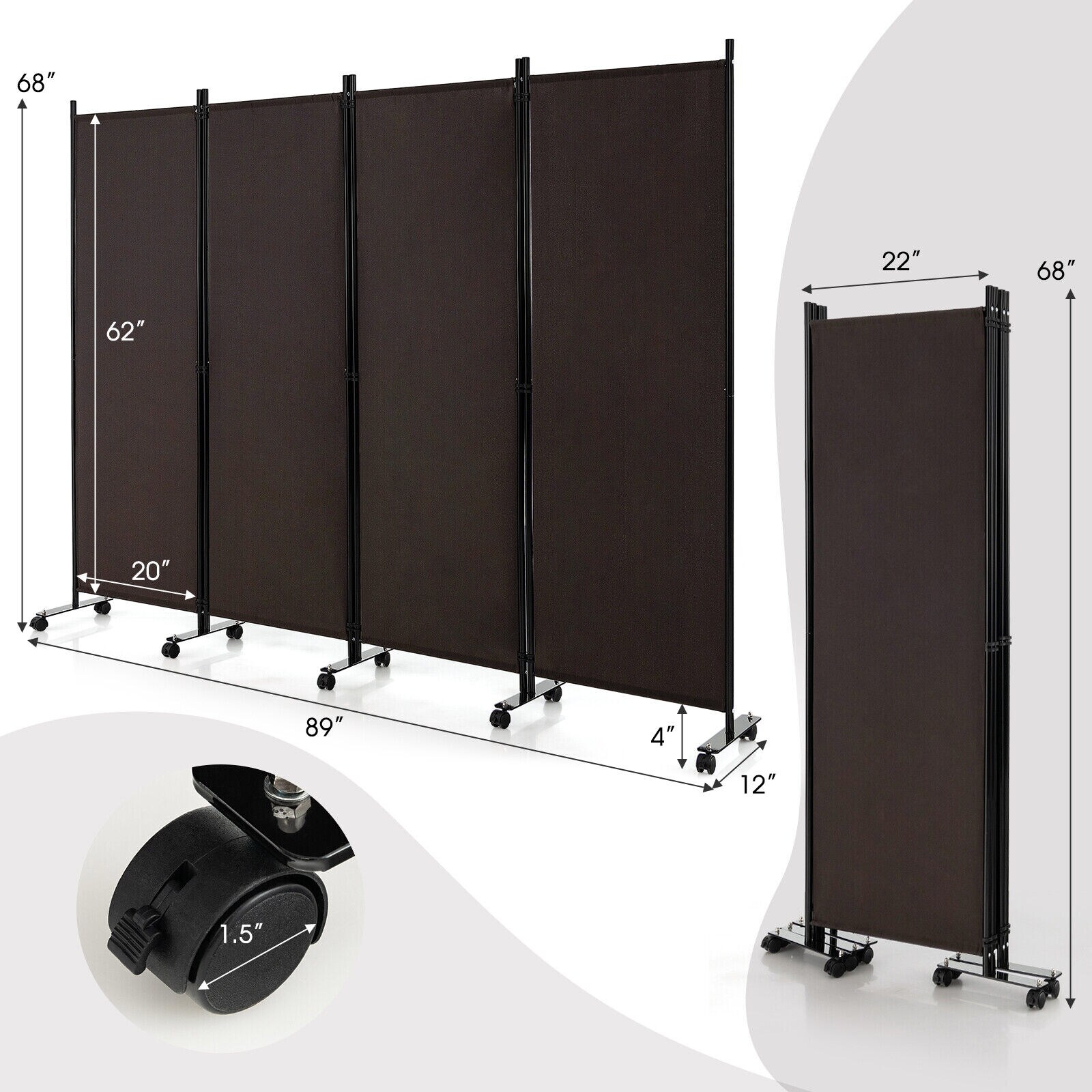 Volenca VOL-JZ735L Indoor-Privacy-Screens - View #3