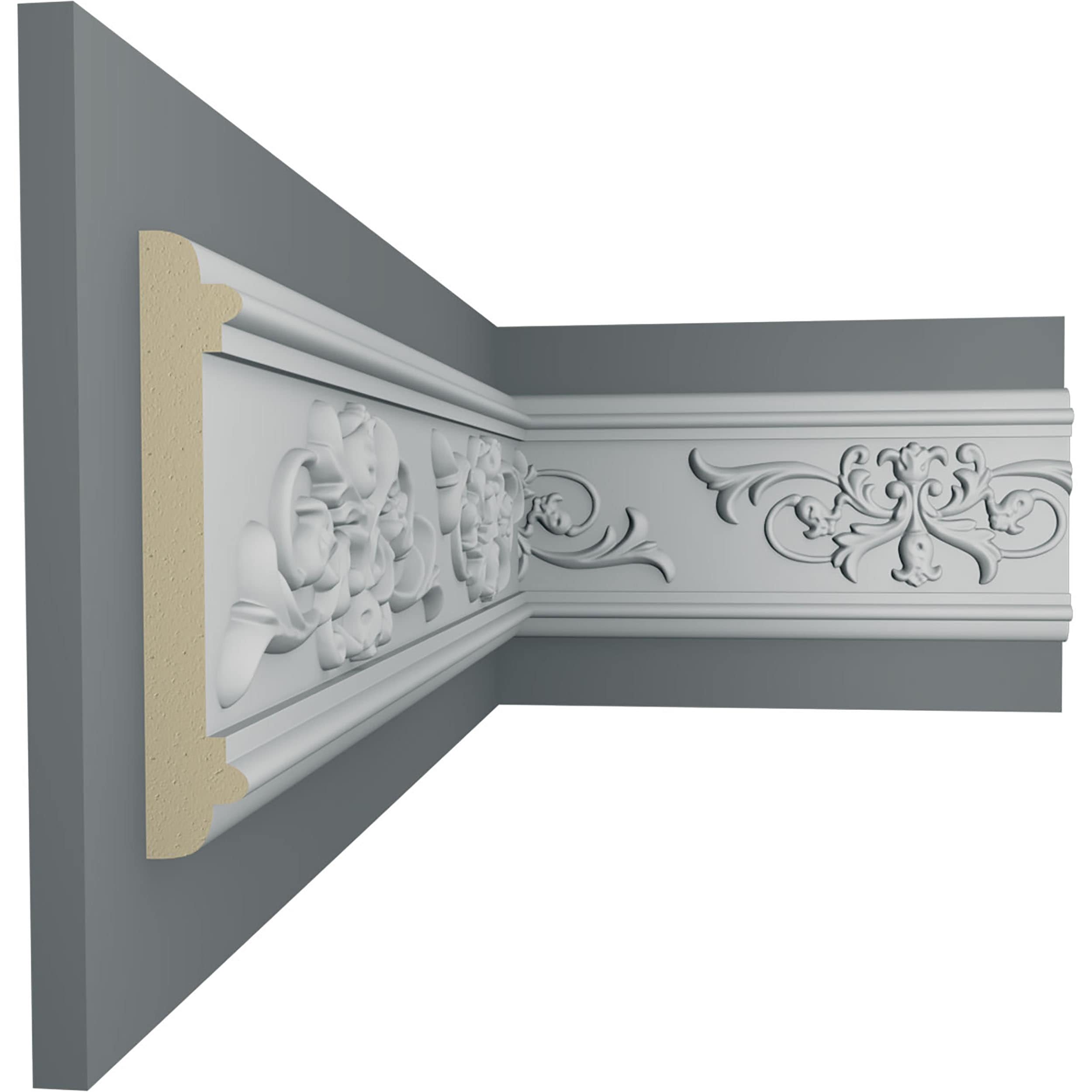 Ekena Millwork CHA04X00VE Chair-Rail-Moulding - View #5