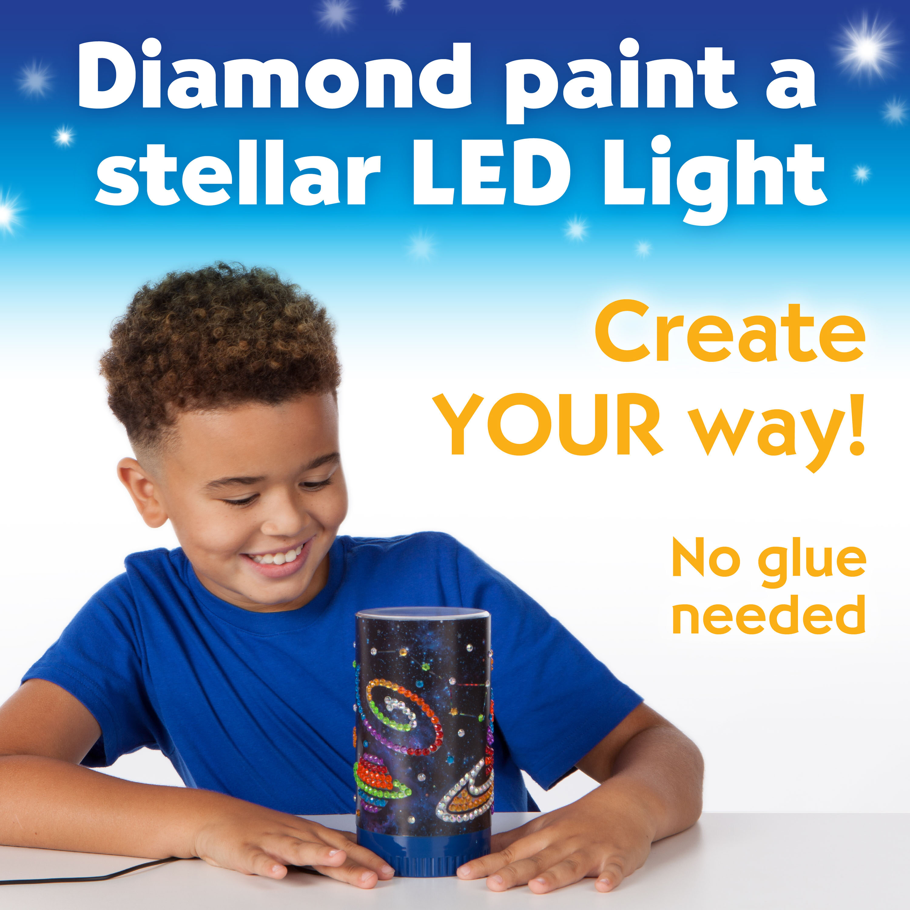 Creativity for Kids® Big Gem Diamond Painting Light Kit